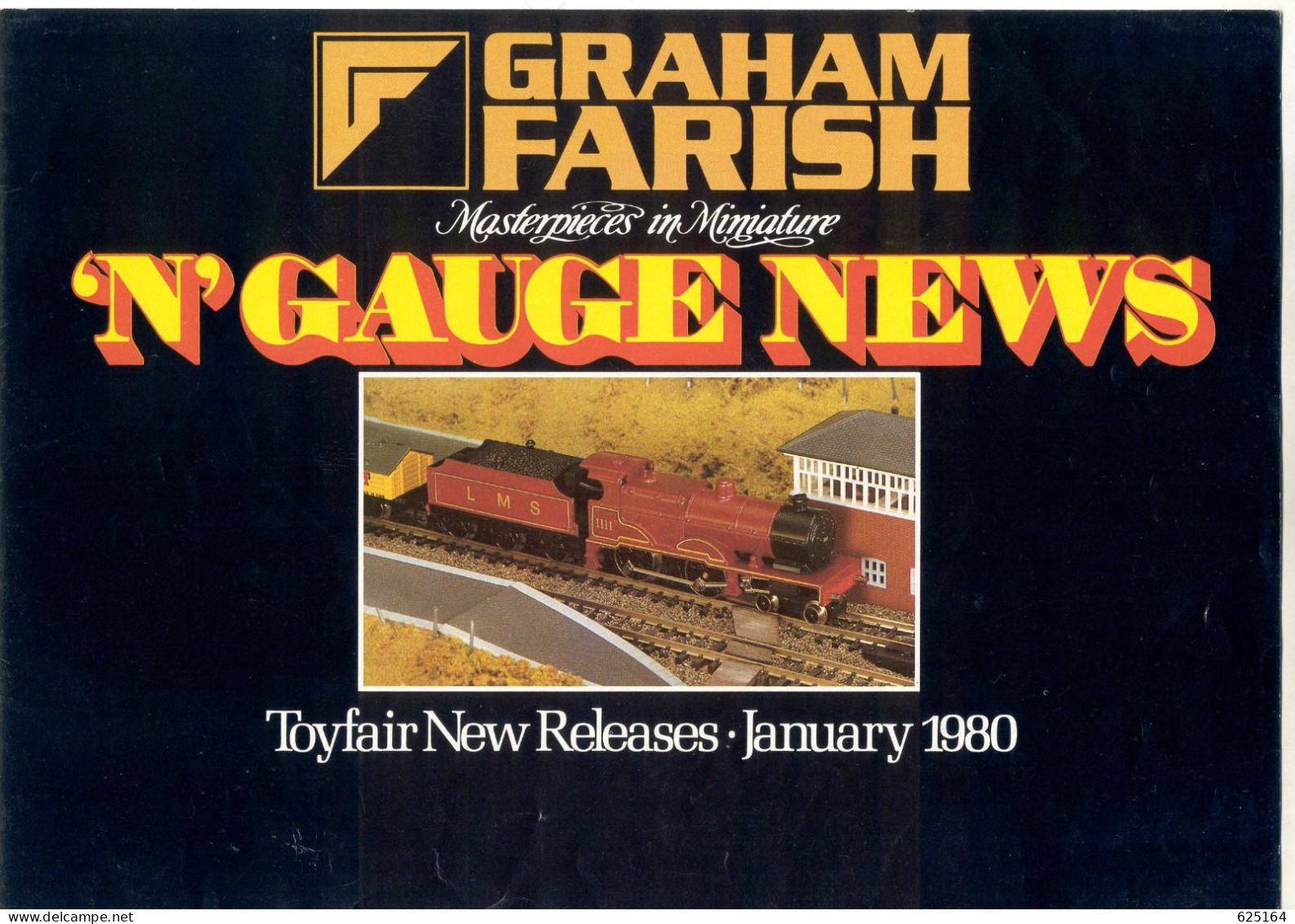 Catalogue GRAHAM FARISH 1980 N GAUGE Toyfair New Releases January 1980 - Anglais