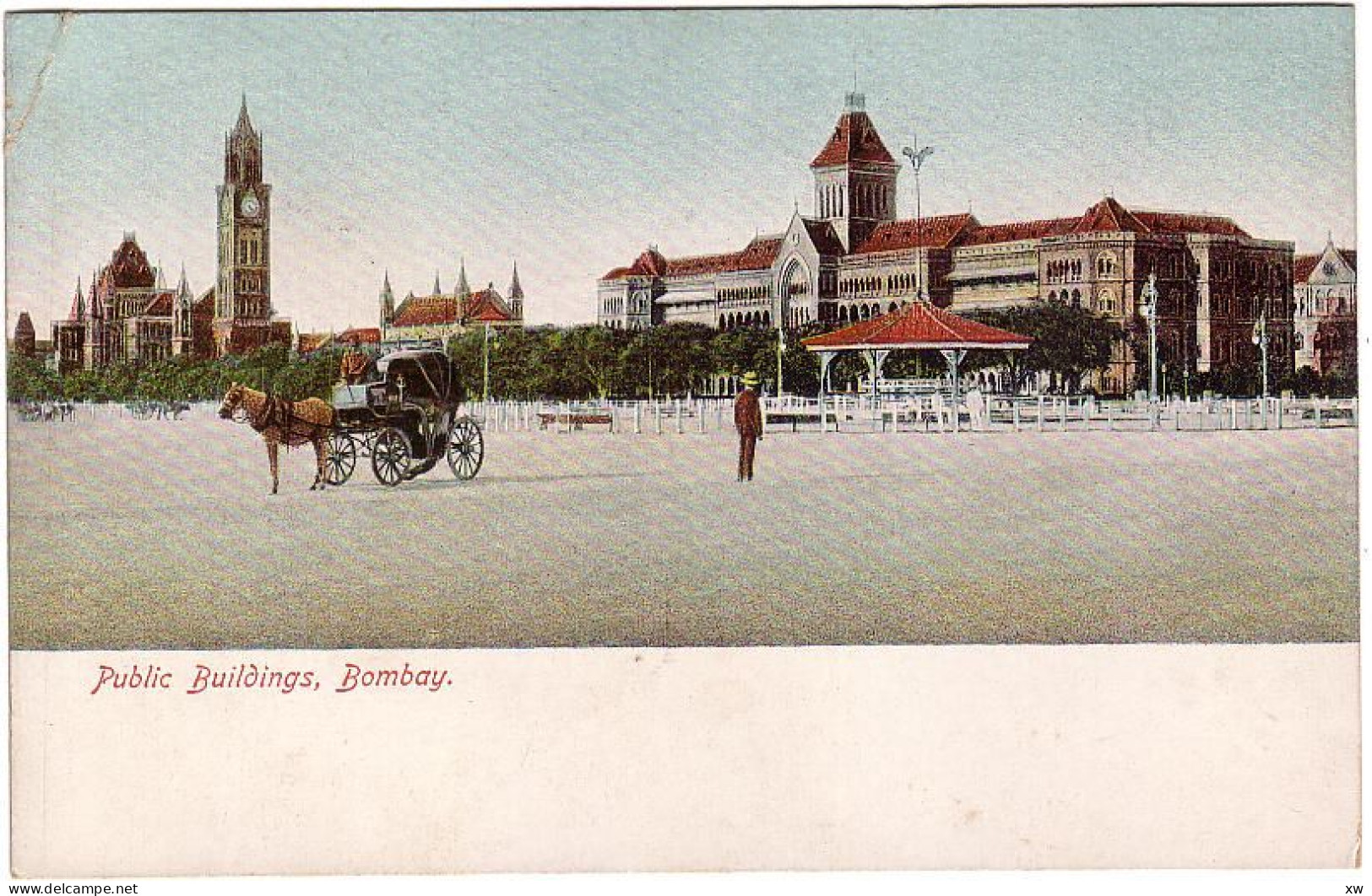 ASIE - INDE - BOMBAY - Public Buildings - Animation - D 2952 - Indien