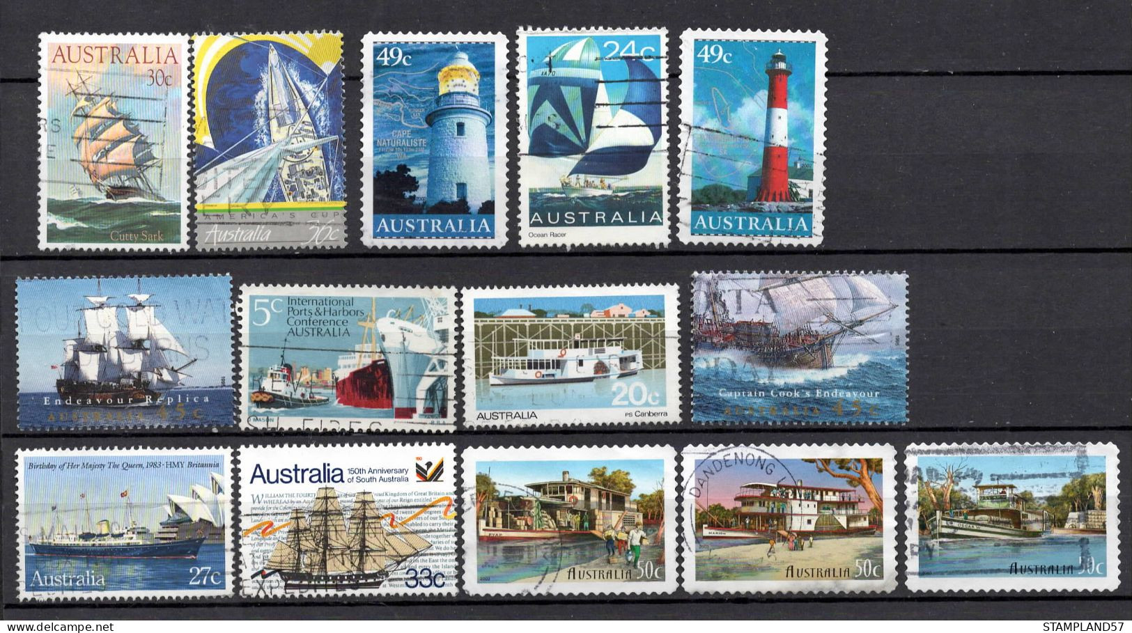 Lot AUSTRALIE - Used Stamps