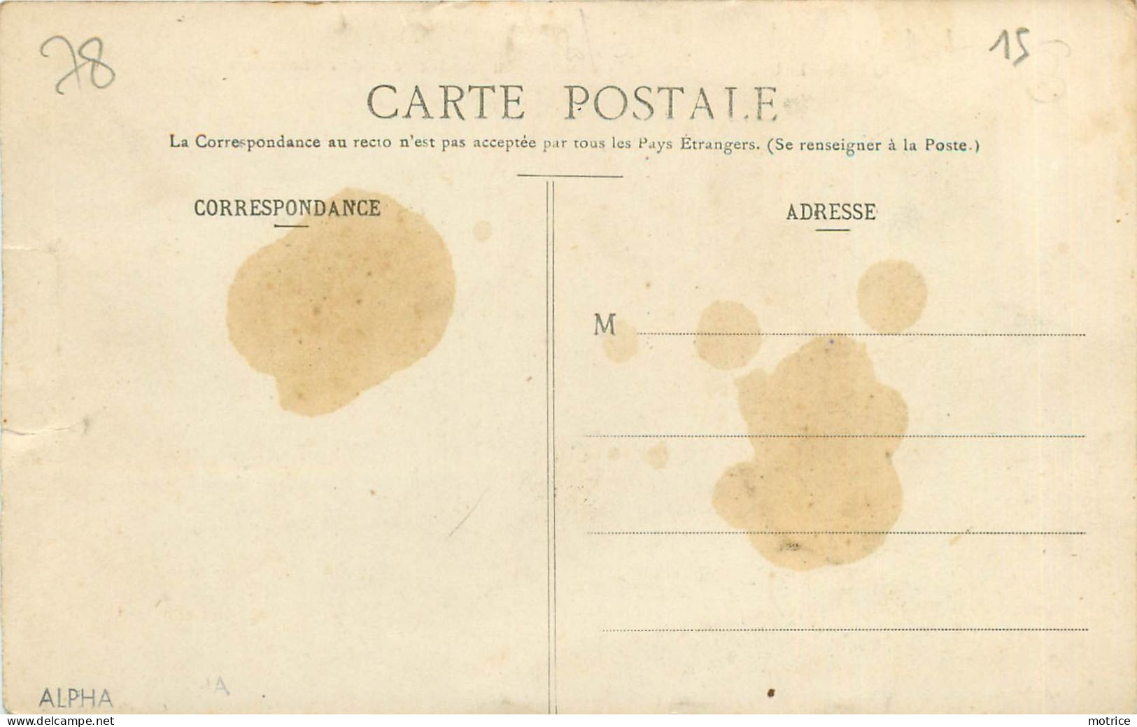 VILLIERS NEAUPHLE - Avenue De Chatron, Au Rendez Vous Des Chasseurs. - Neauphle Le Chateau