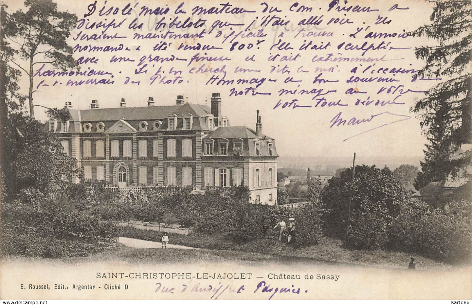 St Christophe Le Jajolet * Le Château De Sassy - Other & Unclassified