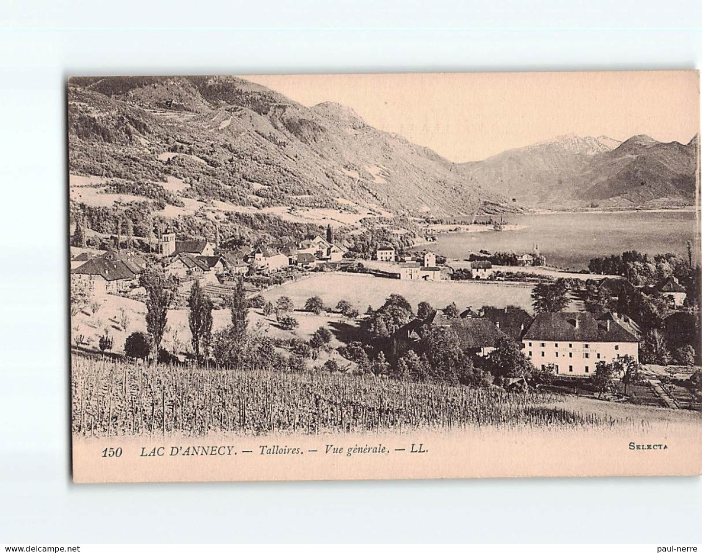 TALLOIRES : Vue Générale - Très Bon état - Talloires