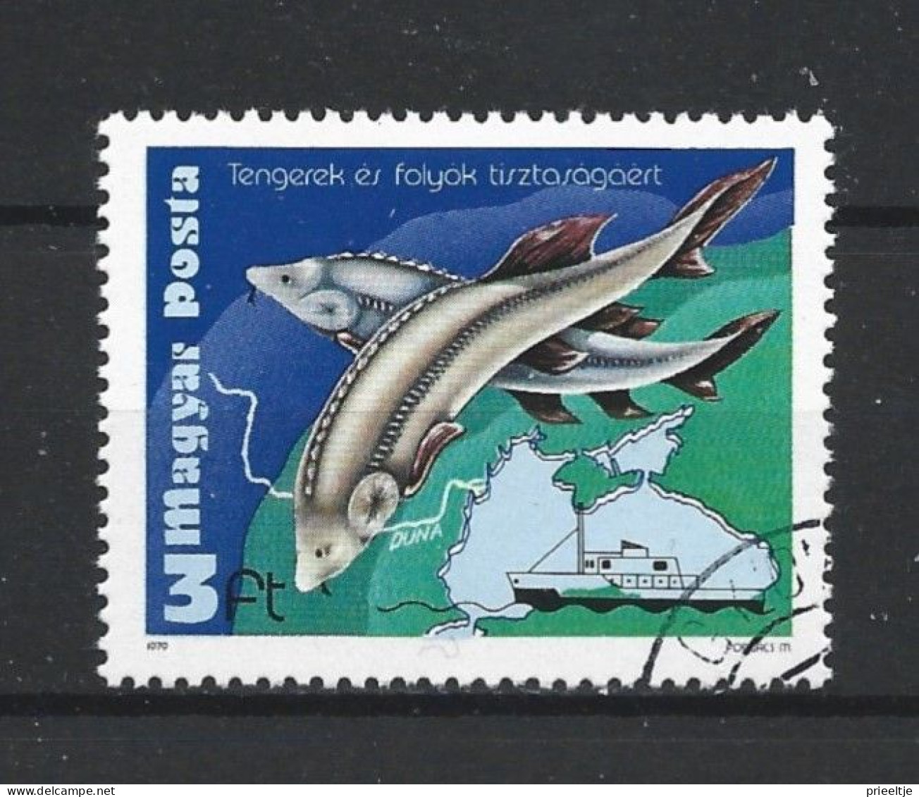 Hungary 1979 Protect Rivers & Seas Y.T. 2674 (0) - Usati