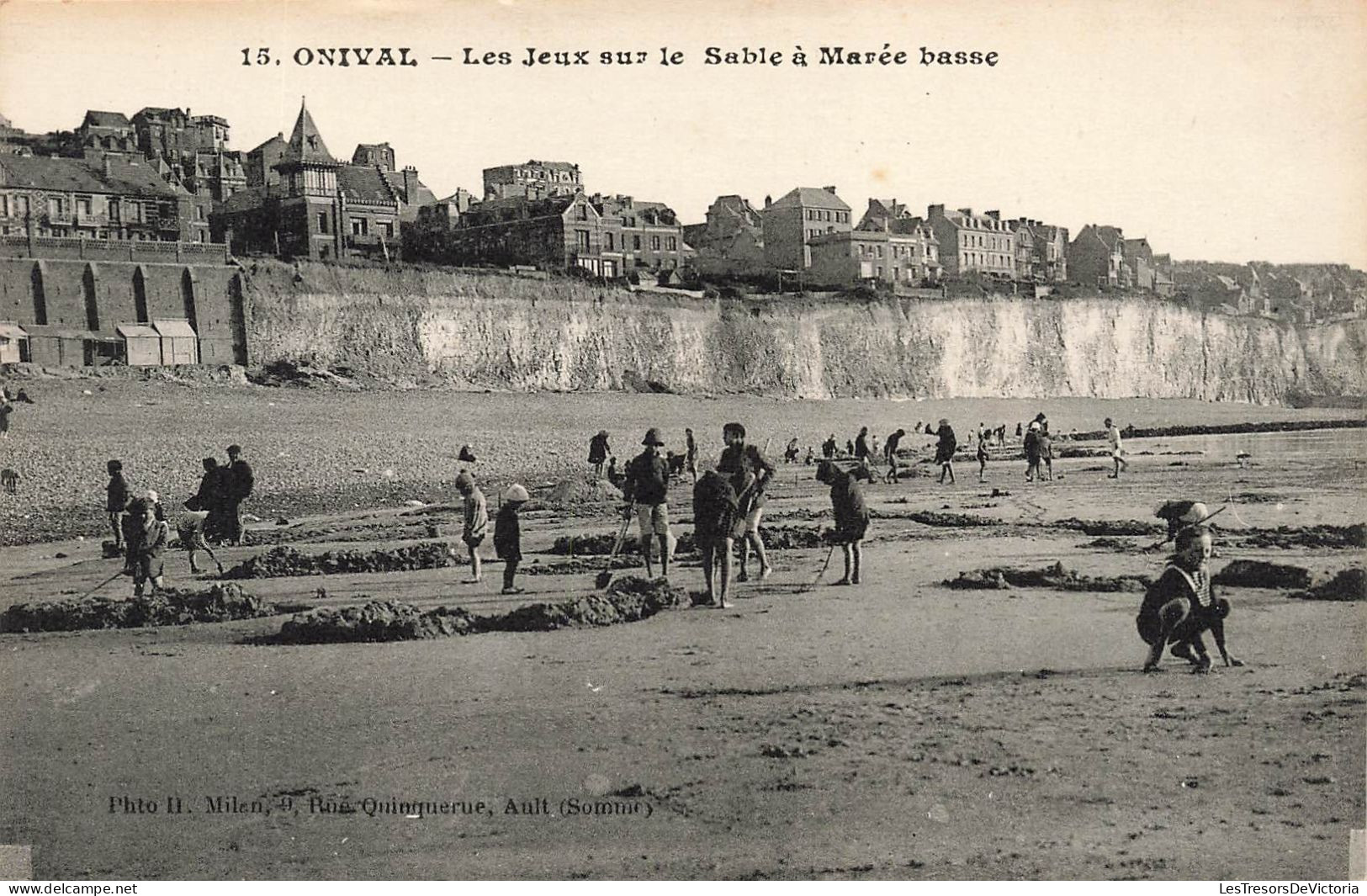 FRANCE - Onival - Les Jeux Sur Le Sable à Marée Basse - Carte Postale Ancienne - Onival