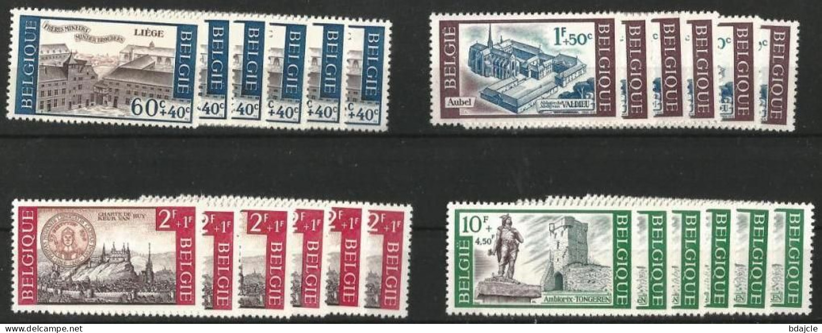 Lot De 6 YT 1385 à 1388 - Neufs ** - Neufs