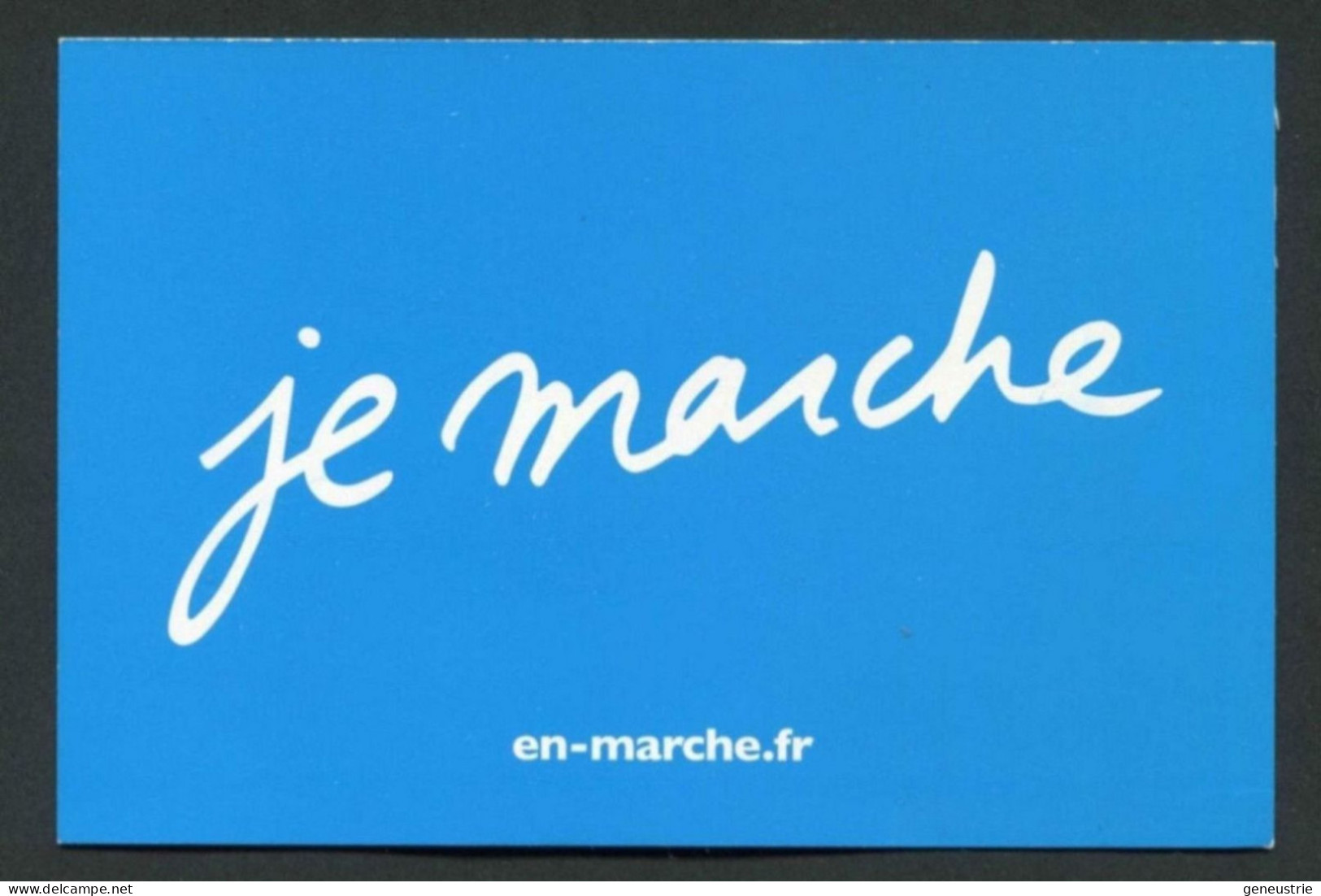 CPM Politique " Je Marche / Emmanuel Macron Président " Parti Politique " En Marche " Elections Présidentielles 2017 - Partis Politiques & élections