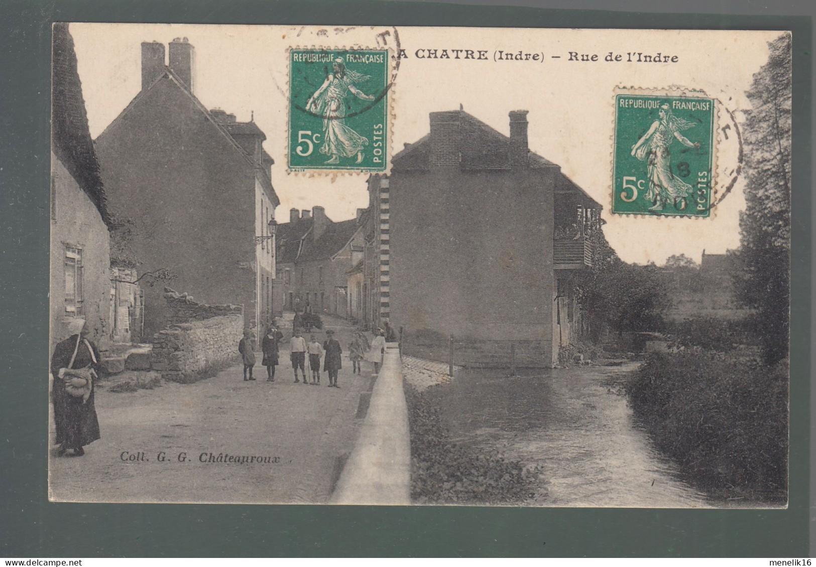 CP - 36 - La Chatre - Rue De L'Indre - La Chatre