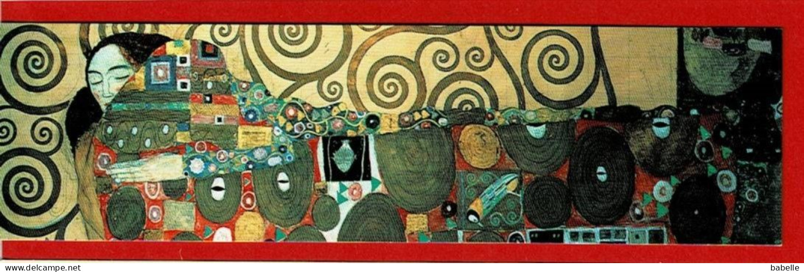 MP " Gustave Klimt " L'accomplissement. - Marque-Pages