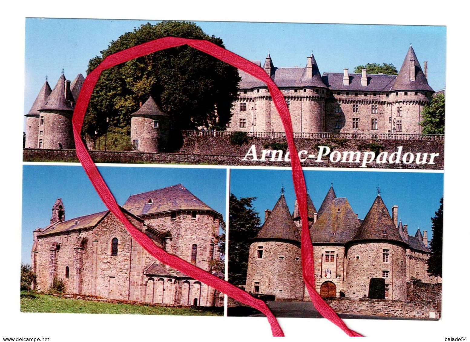 CPM - ARNAC POMPADOUR (19) Château De Pompadour - Porche D'entrée Du Château - Arnac Pompadour