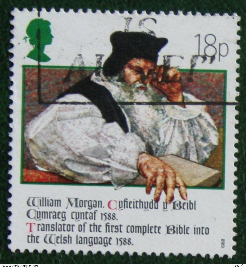 18P Bibel In Walisischer Sprache Bible (Mi 1139) 1988 Used Gebruikt Oblitere ENGLAND GRANDE-BRETAGNE GB GREAT BRITAIN - Used Stamps