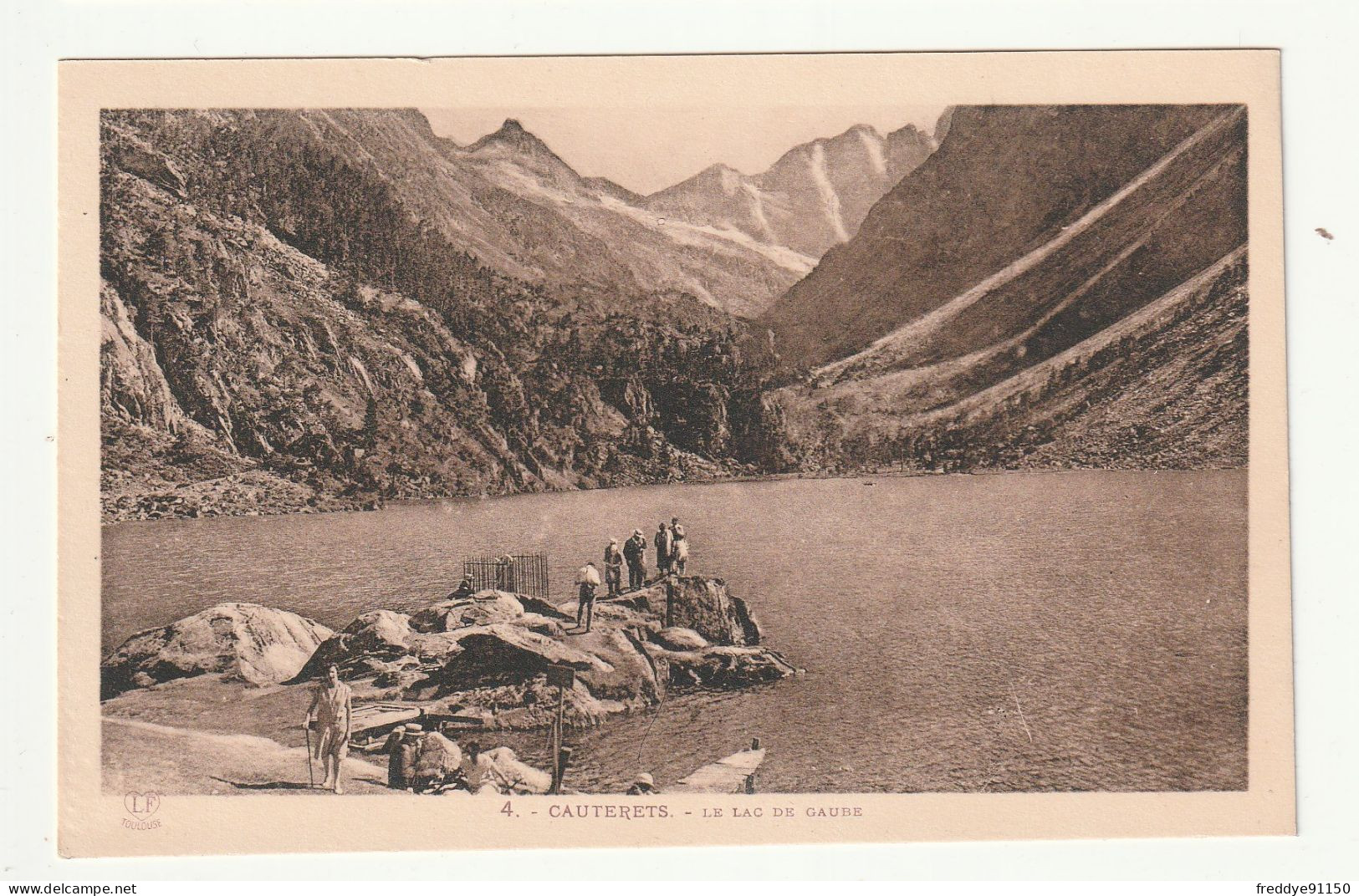 65 . Cauterêts . Le Lac De Gaube . N°4 - Cauterets