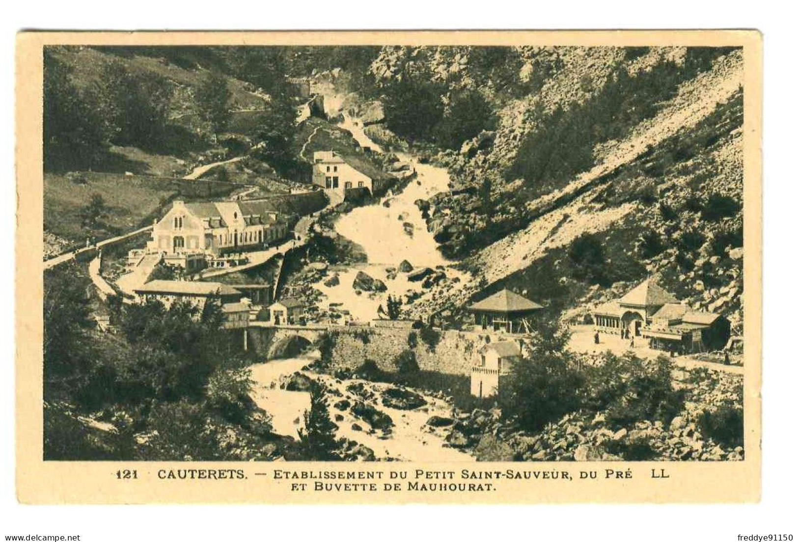 65 . Cauterêts . Etablissement Du Petit Saint Sauveur .Buvette De Mauhourat - Cauterets