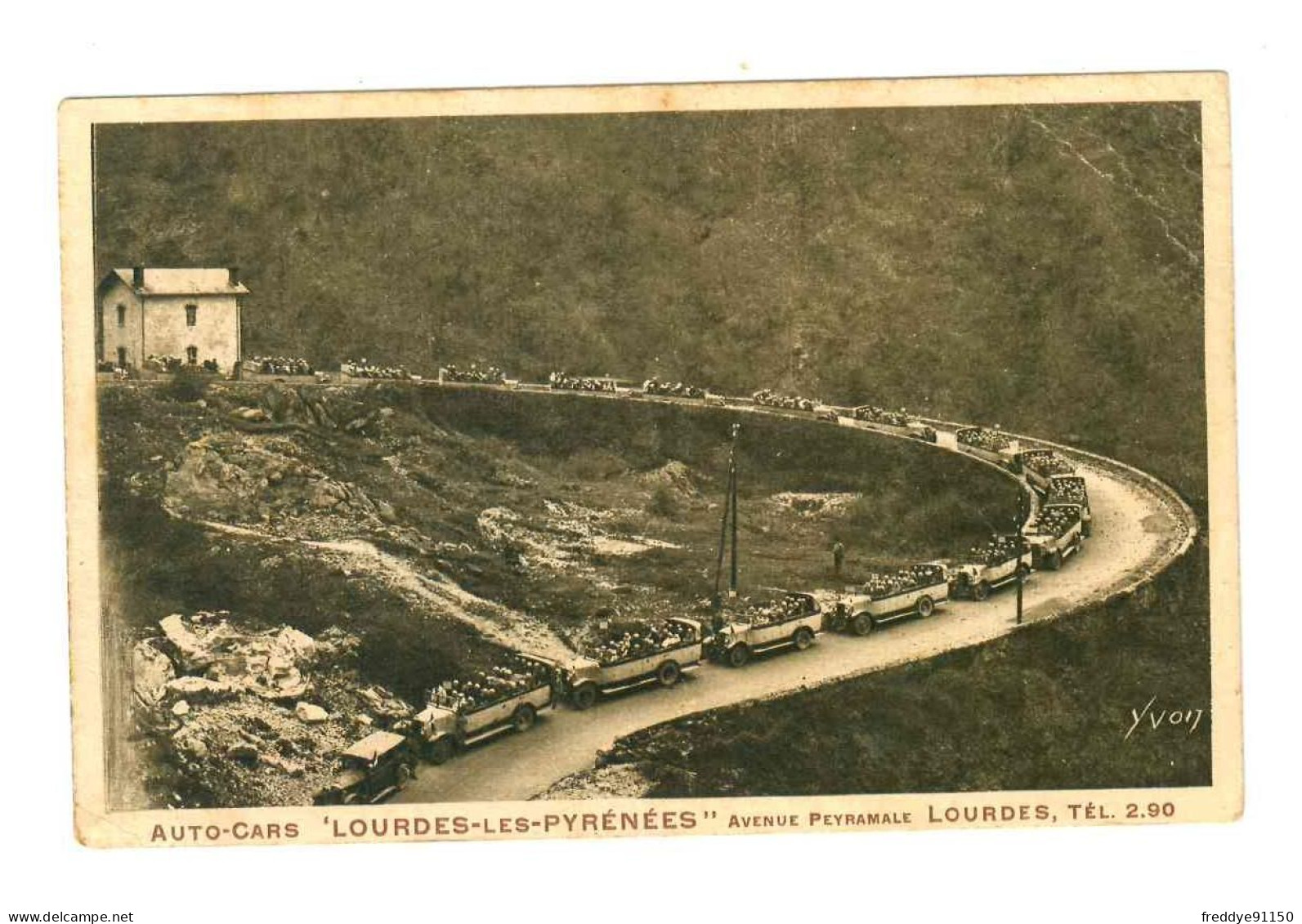65 . Les Bernardettes De Lourdes . Autocars Lourdes Les Pyrénées . 1929 - Lourdes