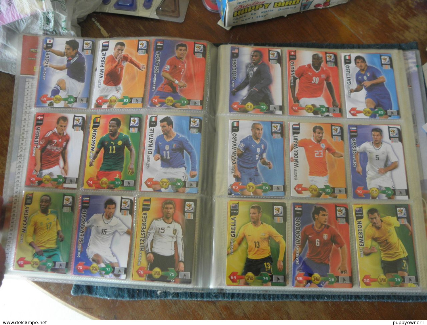 panini album + autocollants  south africa 2010