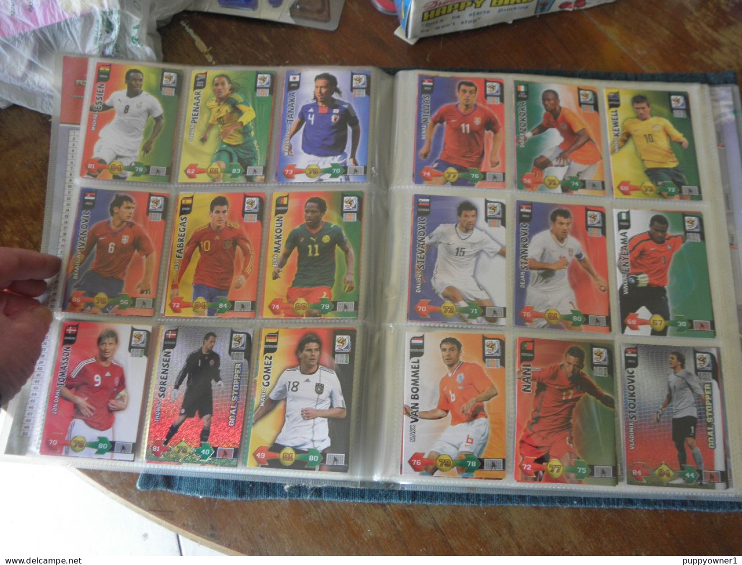 panini album + autocollants  south africa 2010