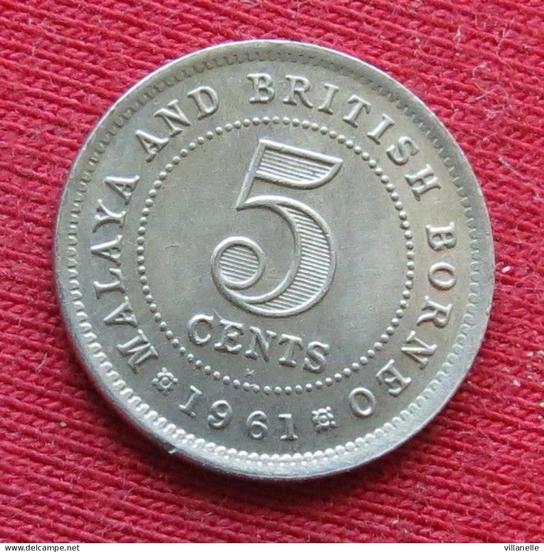 Malaya And British Borneo 5 Cents 1961 H W ºº - Malaysia