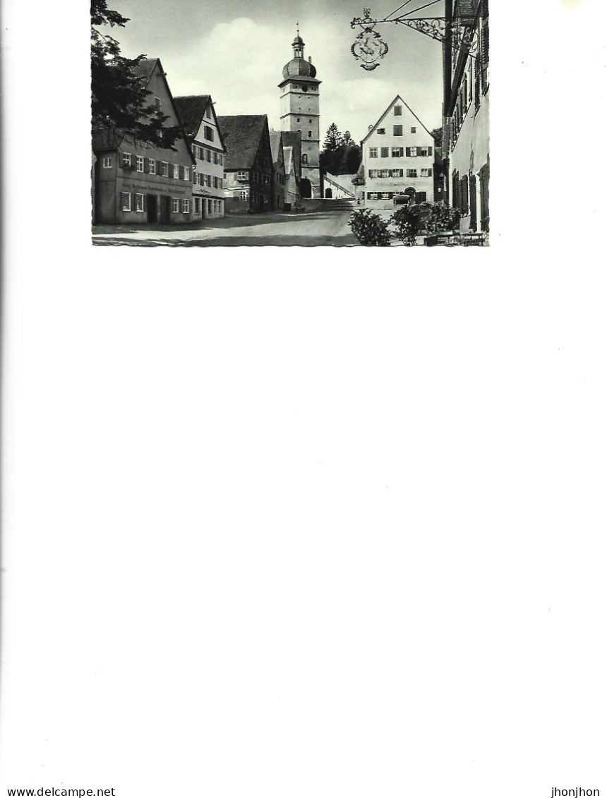 Germany - Postcard Unused -   Dinkelsbühl, The Thousand-year-old City - Segringer  Tor - Dinkelsbuehl