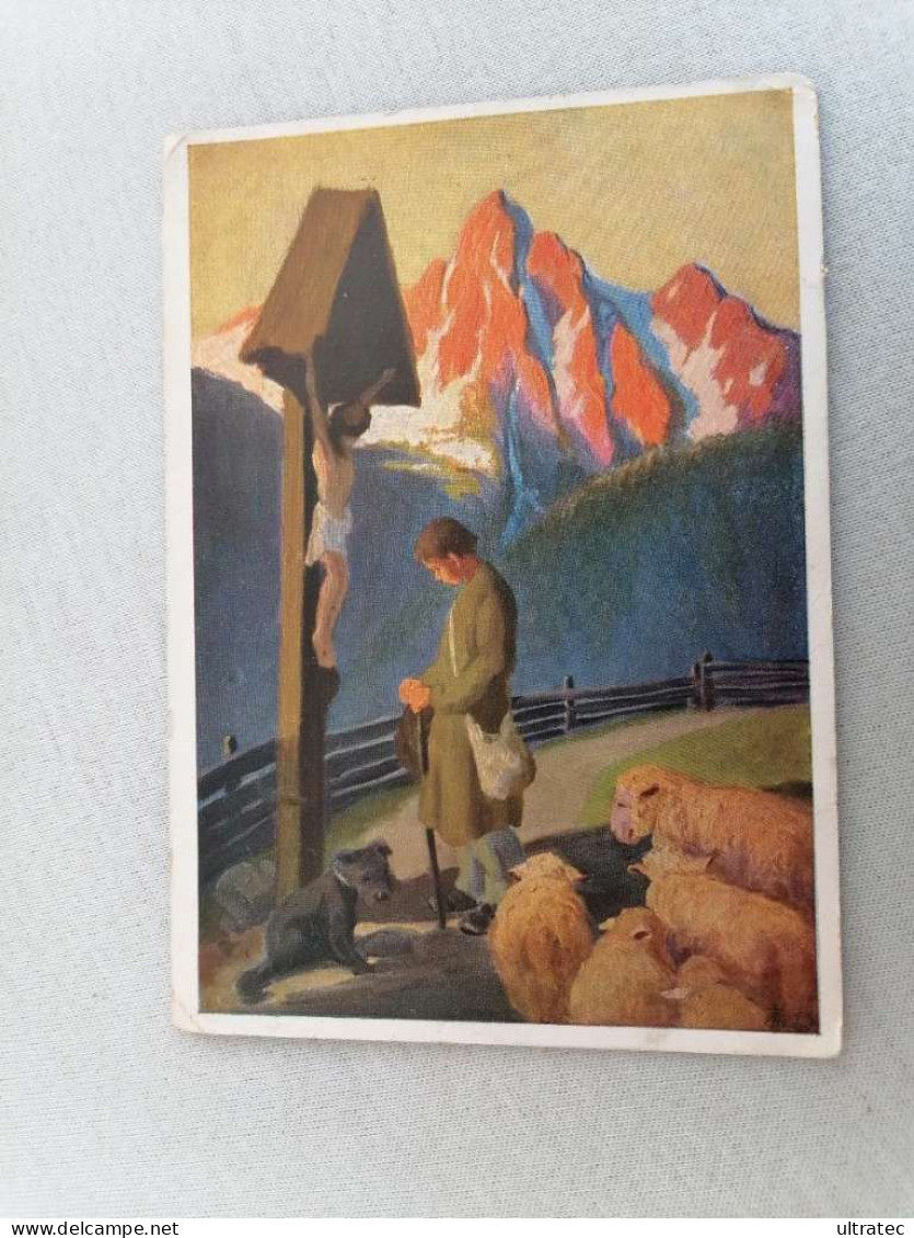 AK "Margarethe Schönermark: Alpenglühen" 1940 Gelaufen Künstlerkarte Postkarte Farbe   Gut Erhalten  Heimat Sammler - Contemporain (à Partir De 1950)