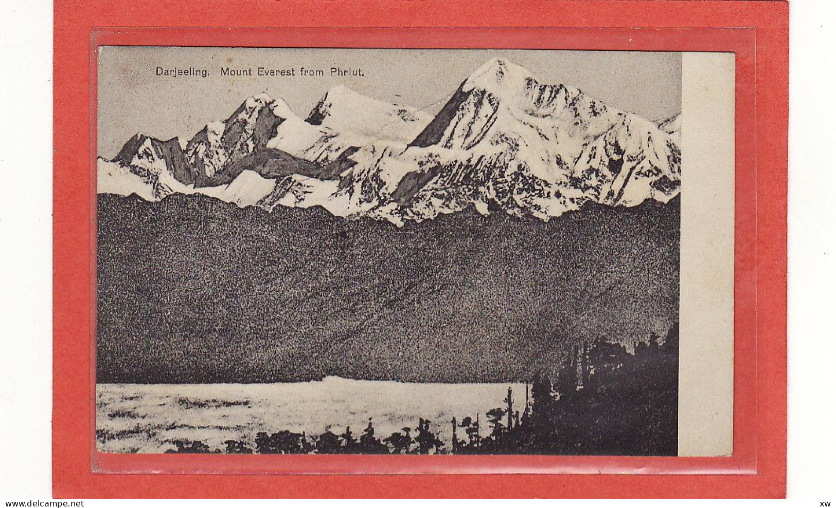 ASIE - INDE - Darjeeling Mount Everest From Phrlut - C 10591 - India