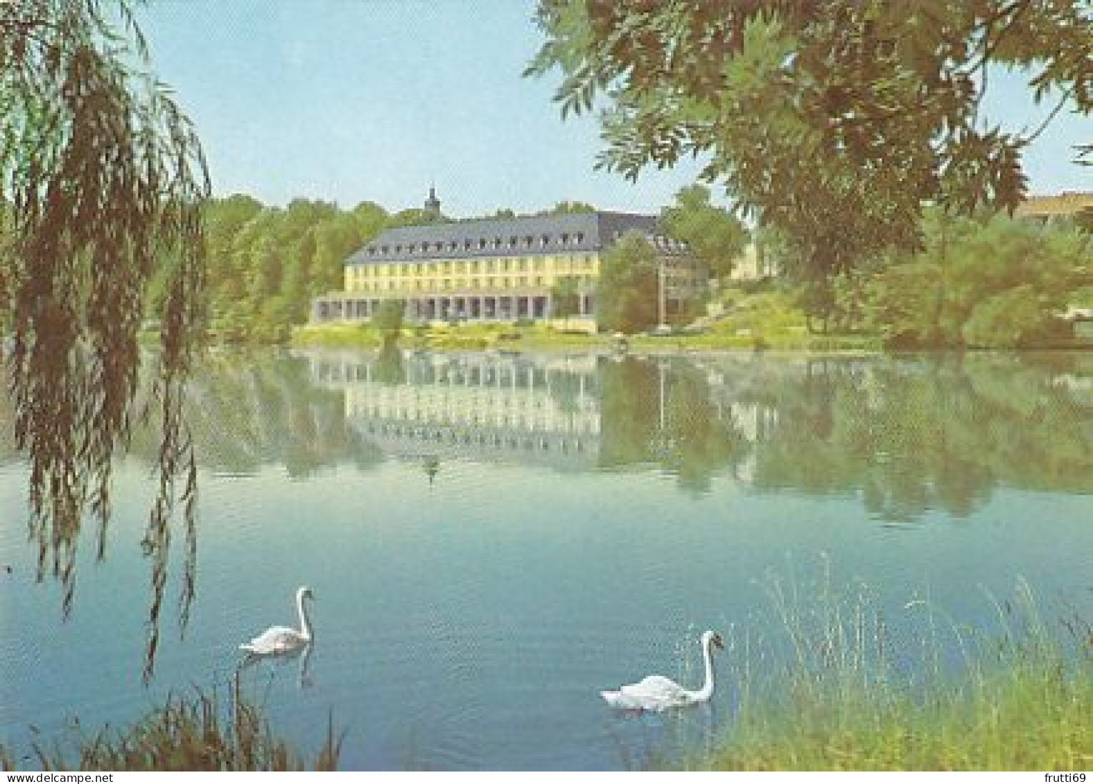 AK 210595 GERMANY - Bad Salzungen - Kurhaus Am Burgsee - Bad Salzungen