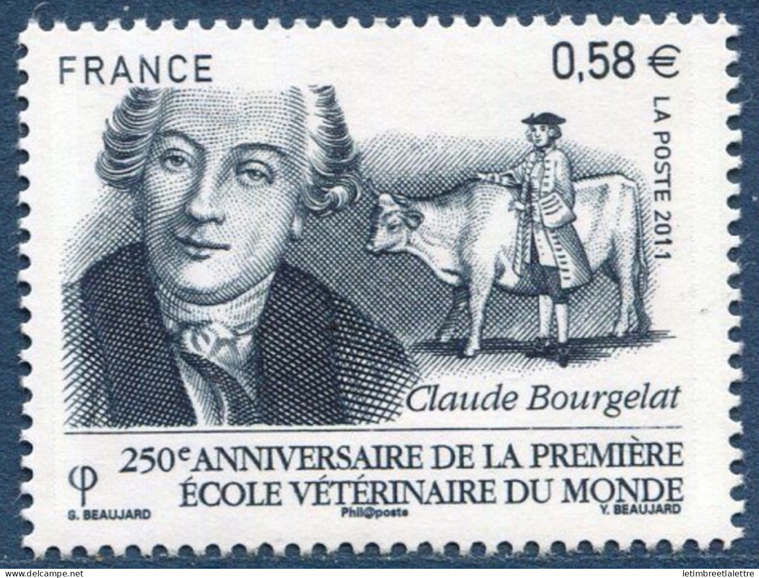 France - YT N° 4553 ** - Neuf Sans Charnière - 2011 - Unused Stamps