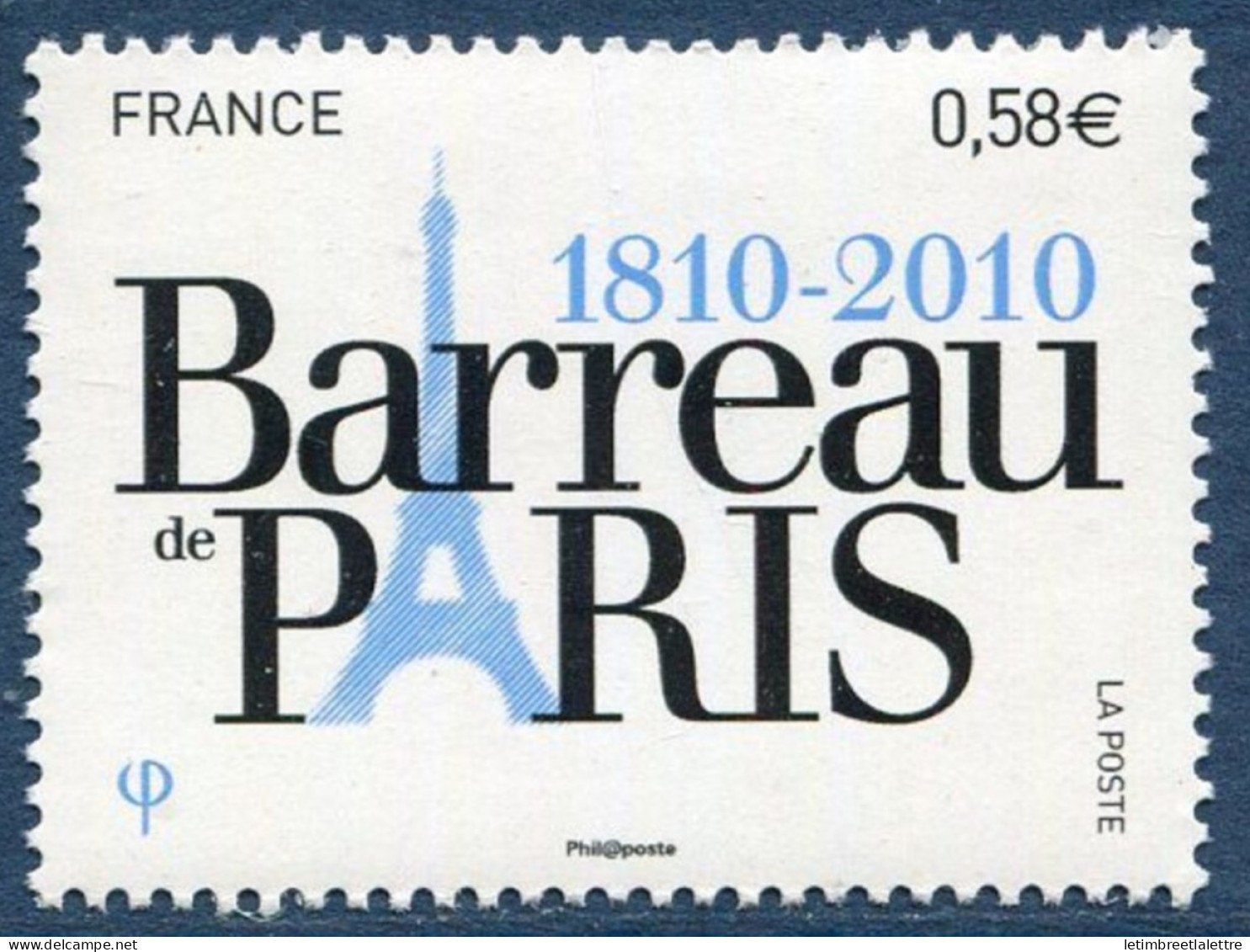 France - YT N° 4512 ** - Neuf Sans Charnière - 2010 - Unused Stamps