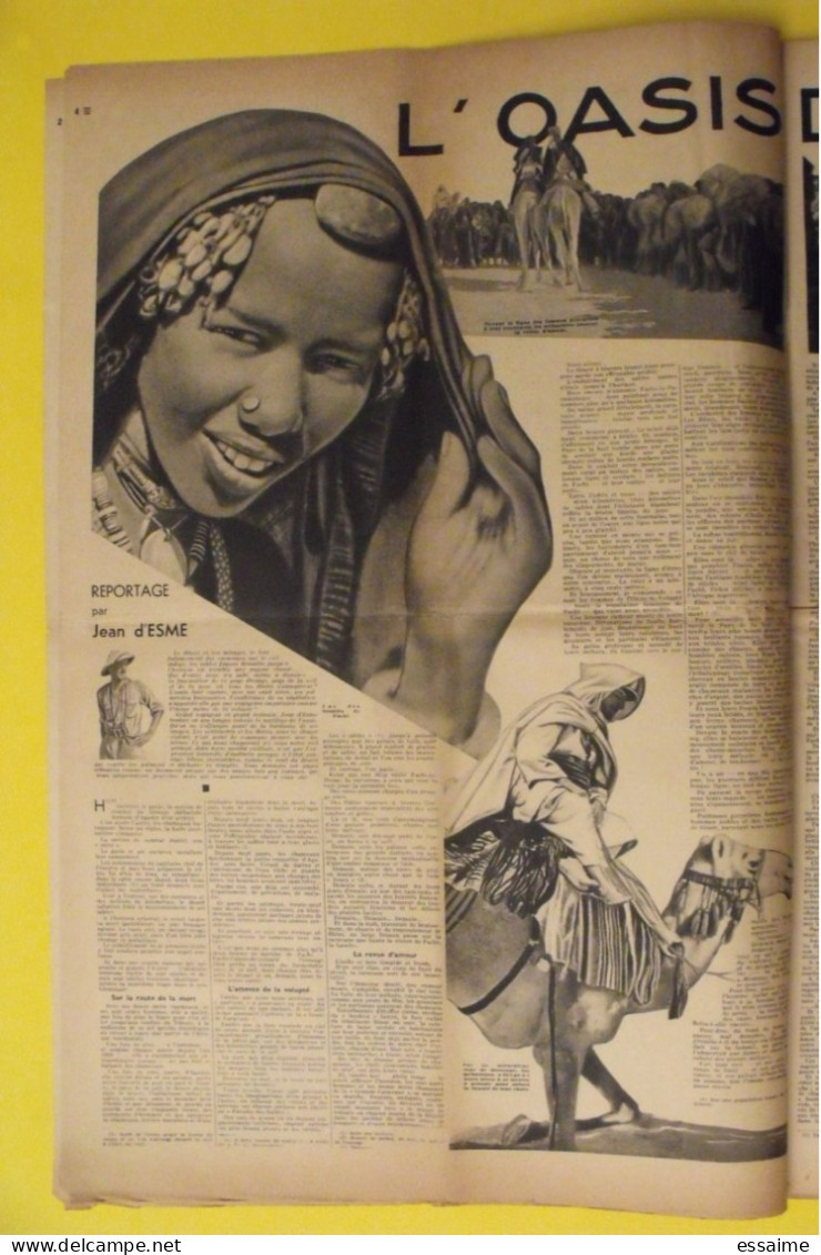 6 n° de Le journal de la femme de 1937. revue féminine Raymonde Machard sosies jean Servais Madagascar Sanatoria