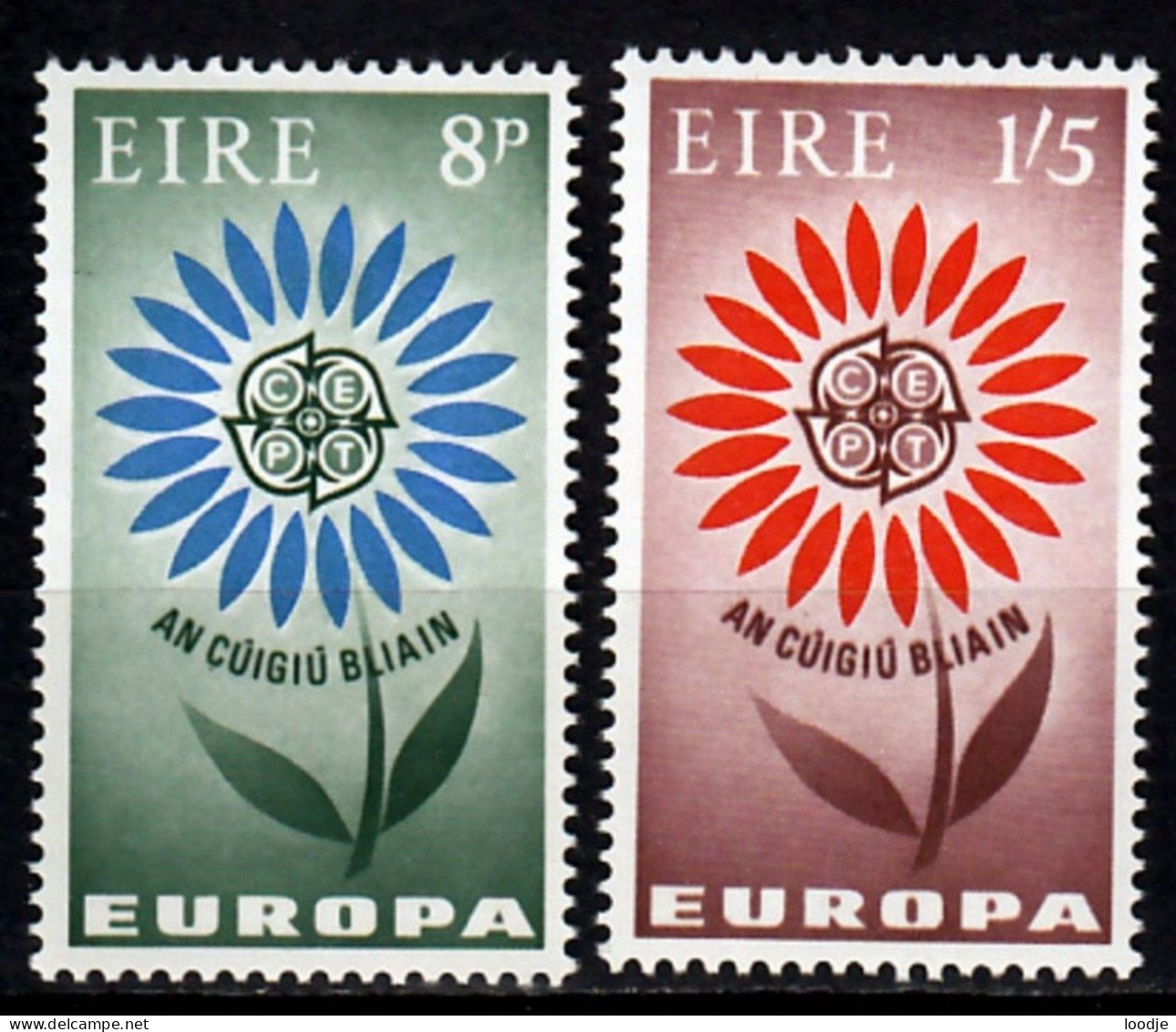 Ierland  Europa Cept 1964 Postfris - 1964