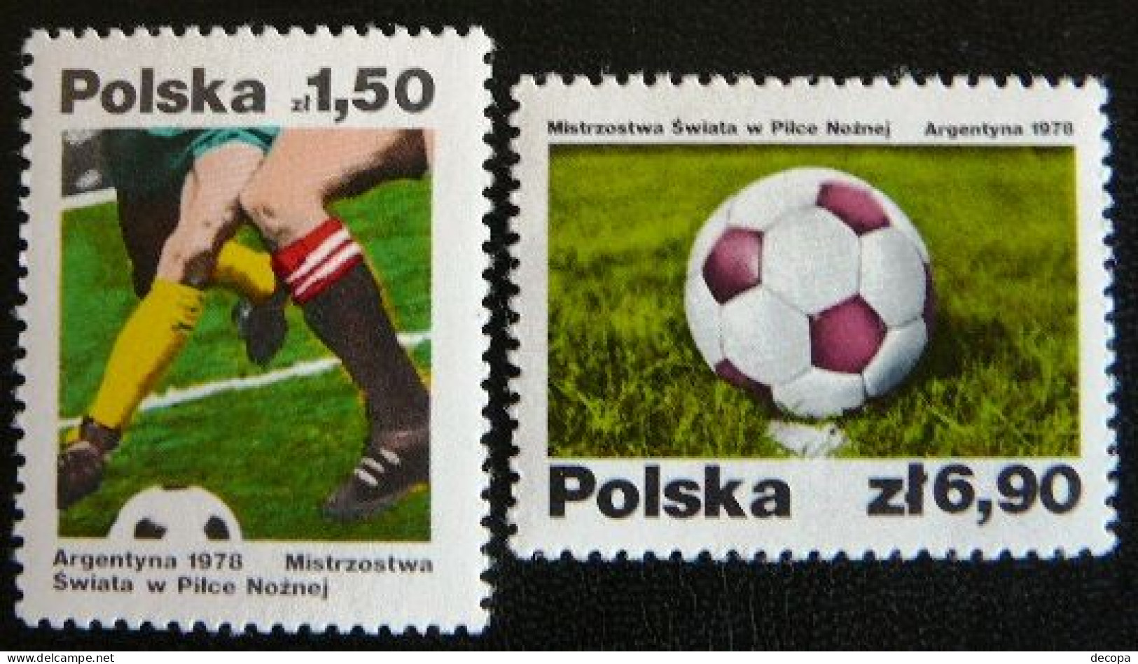 (dcbv-739)  Poland  -  Pologne  -  Polen    Michel  2557-58   Yvert  2384-85      MNH - Ongebruikt