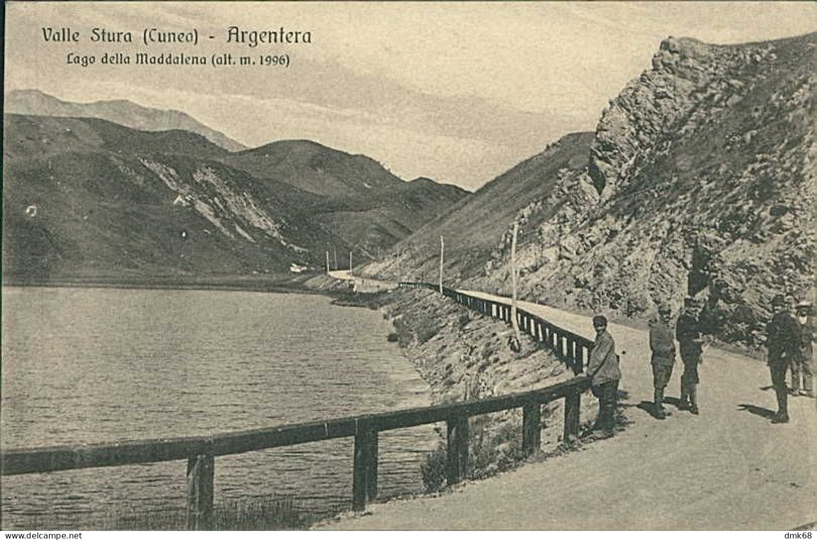 ARGENTERA ( CUNEO ) VALLE STURA - LAGO DELLA MADDALENA - EDIZIONE FRESIA - 1920s (20458) - Cuneo