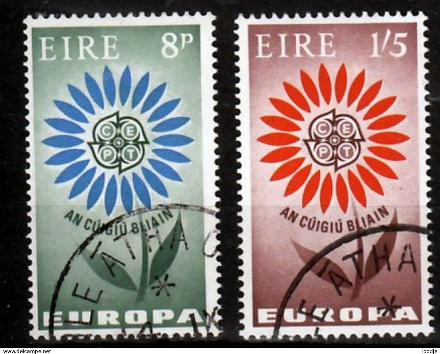 Ierland  Europa Cept 1964 Gestempeld - 1964
