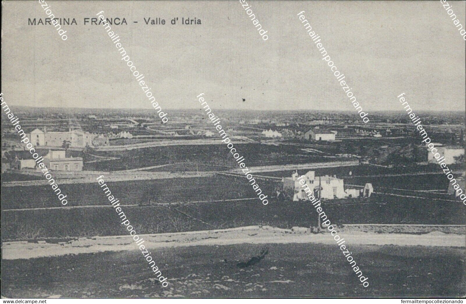 Cp9 Cartolina Martina Franca Valle D'idria Provincia Di Taranto Puglia 1924 - Taranto