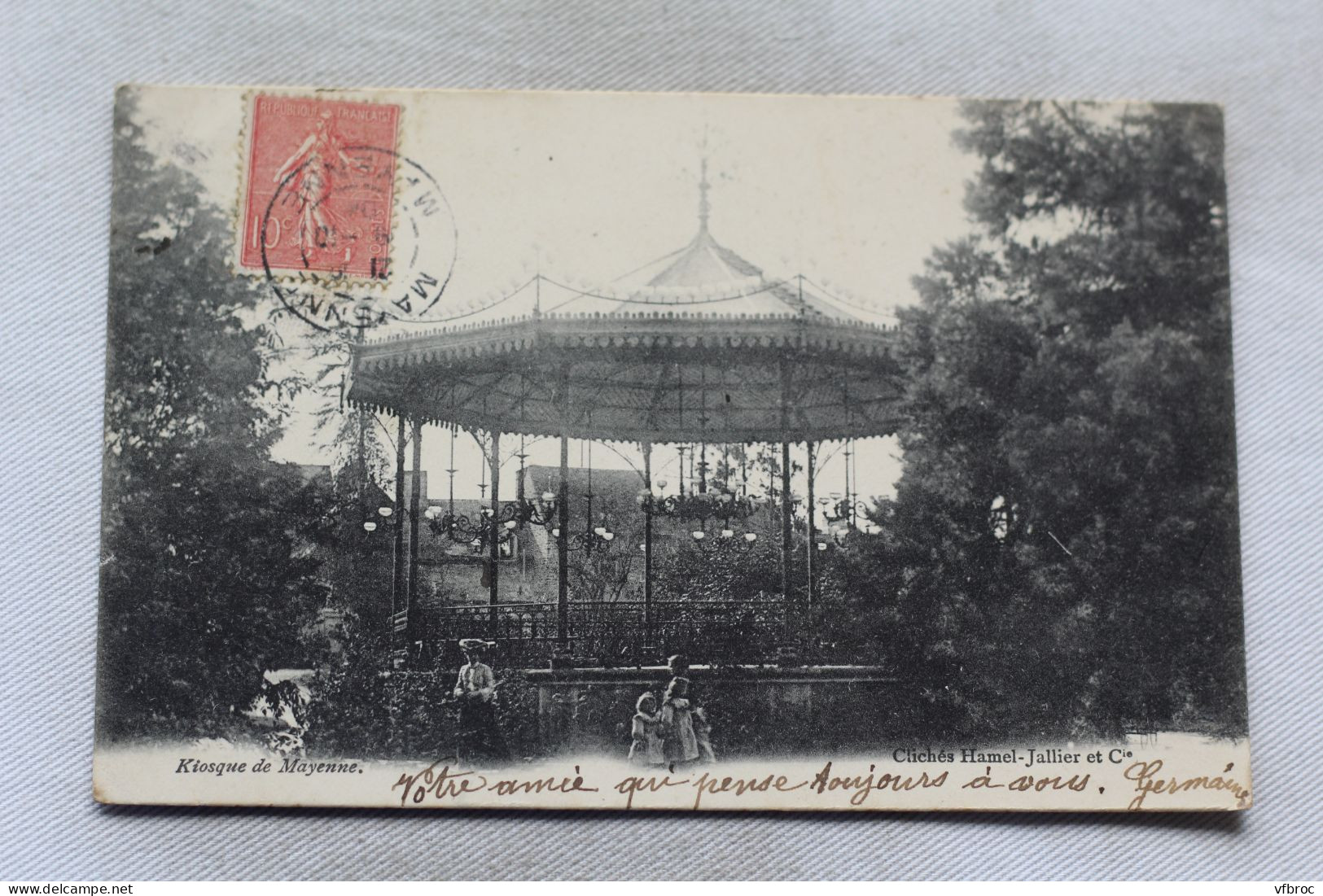 M947, Cpa 1904, Kiosque De Mayenne, Mayenne 53 - Mayenne