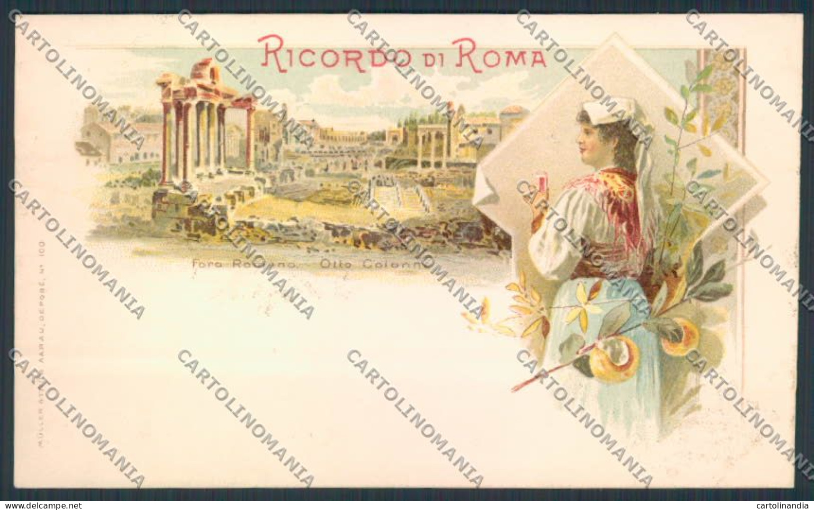 Roma Gruss Cartolina RB2853 - Altri & Non Classificati
