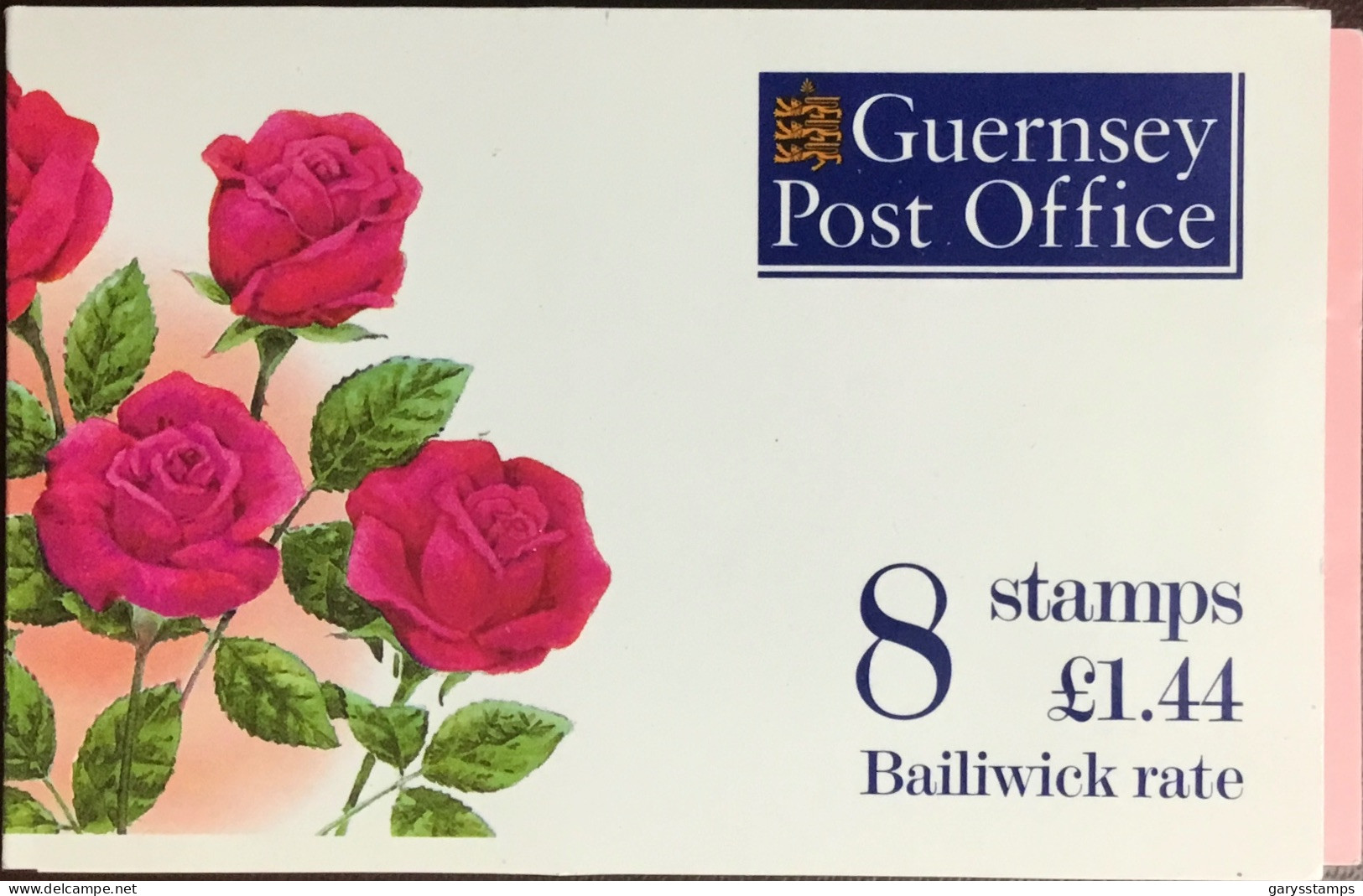 Guernsey 1997 Roses Flowers Booklet Unused - Rosas