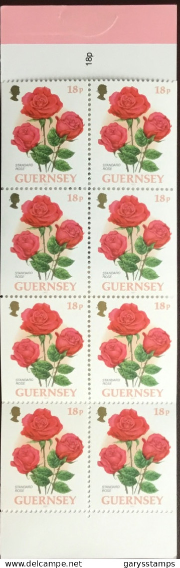 Guernsey 1997 Roses Flowers Booklet Unused - Rosen