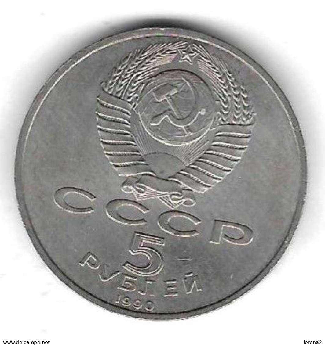 Moneda Rusia. 5 Rublos 1990. Matemaran Erevan. 4-272 - Otros – Europa