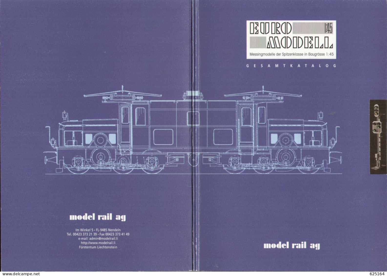 Catalogue MODEL RAIL AG 2010 S EURO MODELL Baugrosse 1: 45 - Messingmodelle - Duits