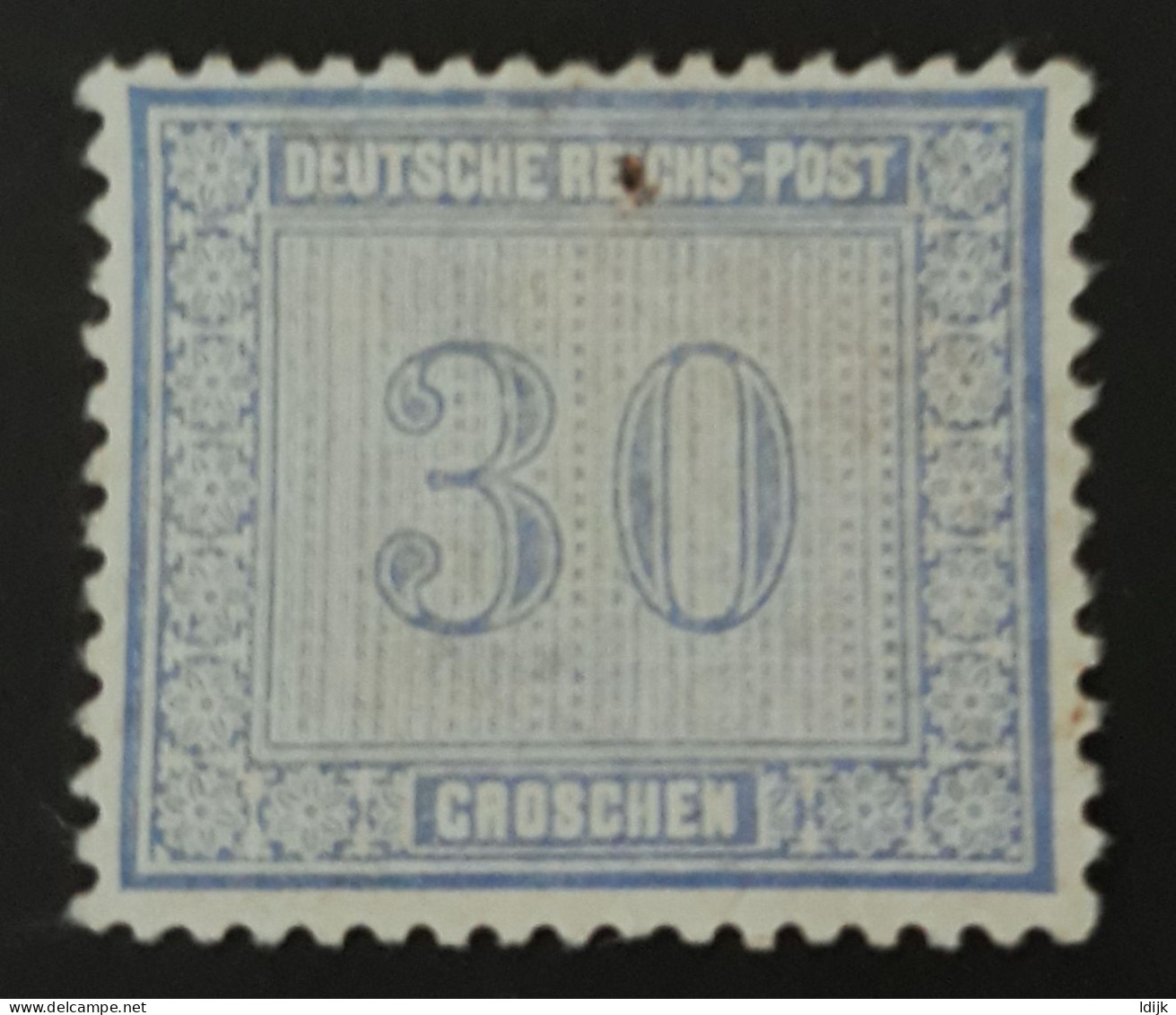 1872 Freimarke Für Den Innendienst Mi. 13(*) - Neufs