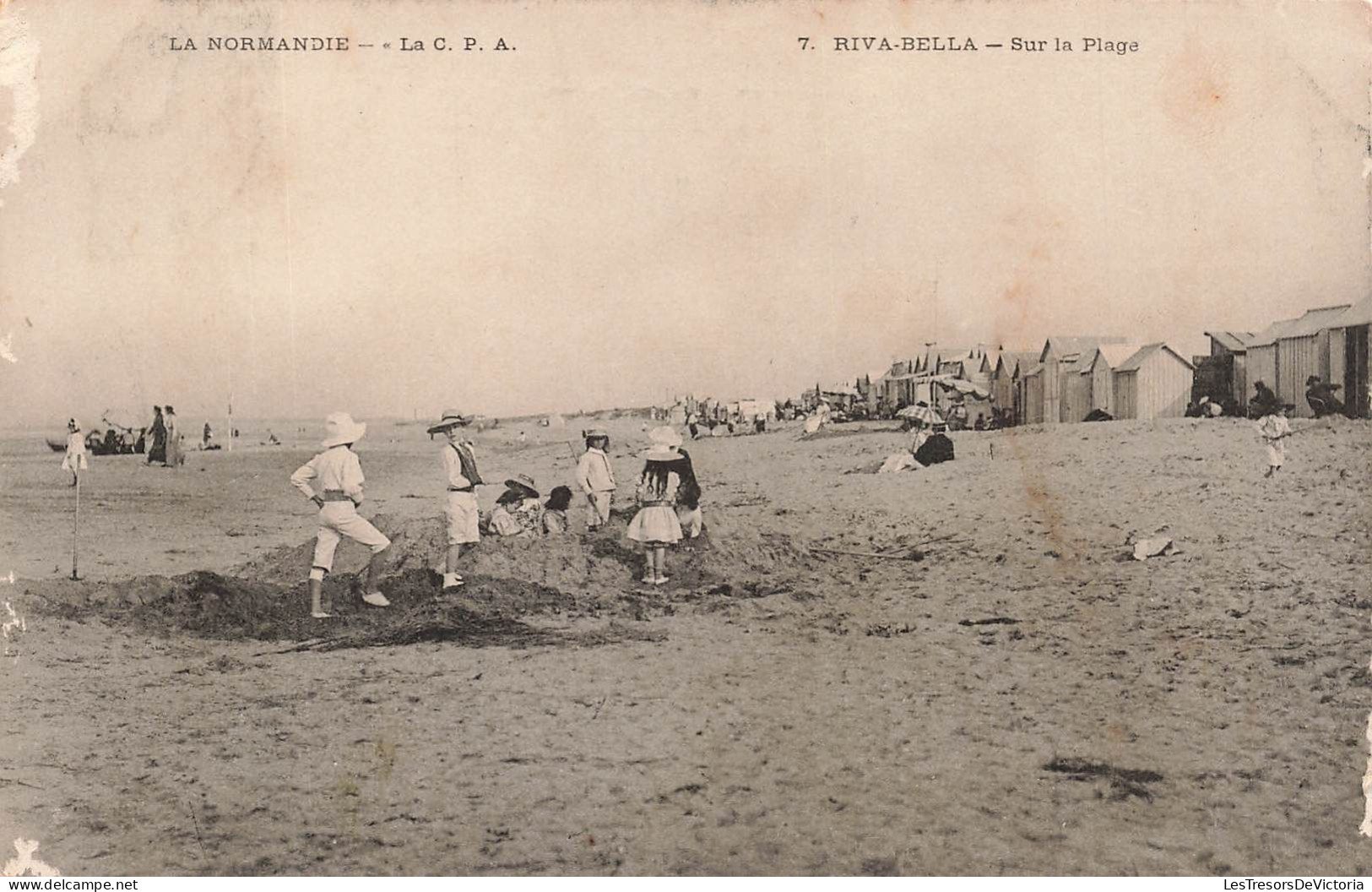 FRANCE - Riva Bella - Sur La Plage - Carte Postale Ancienne - Riva Bella