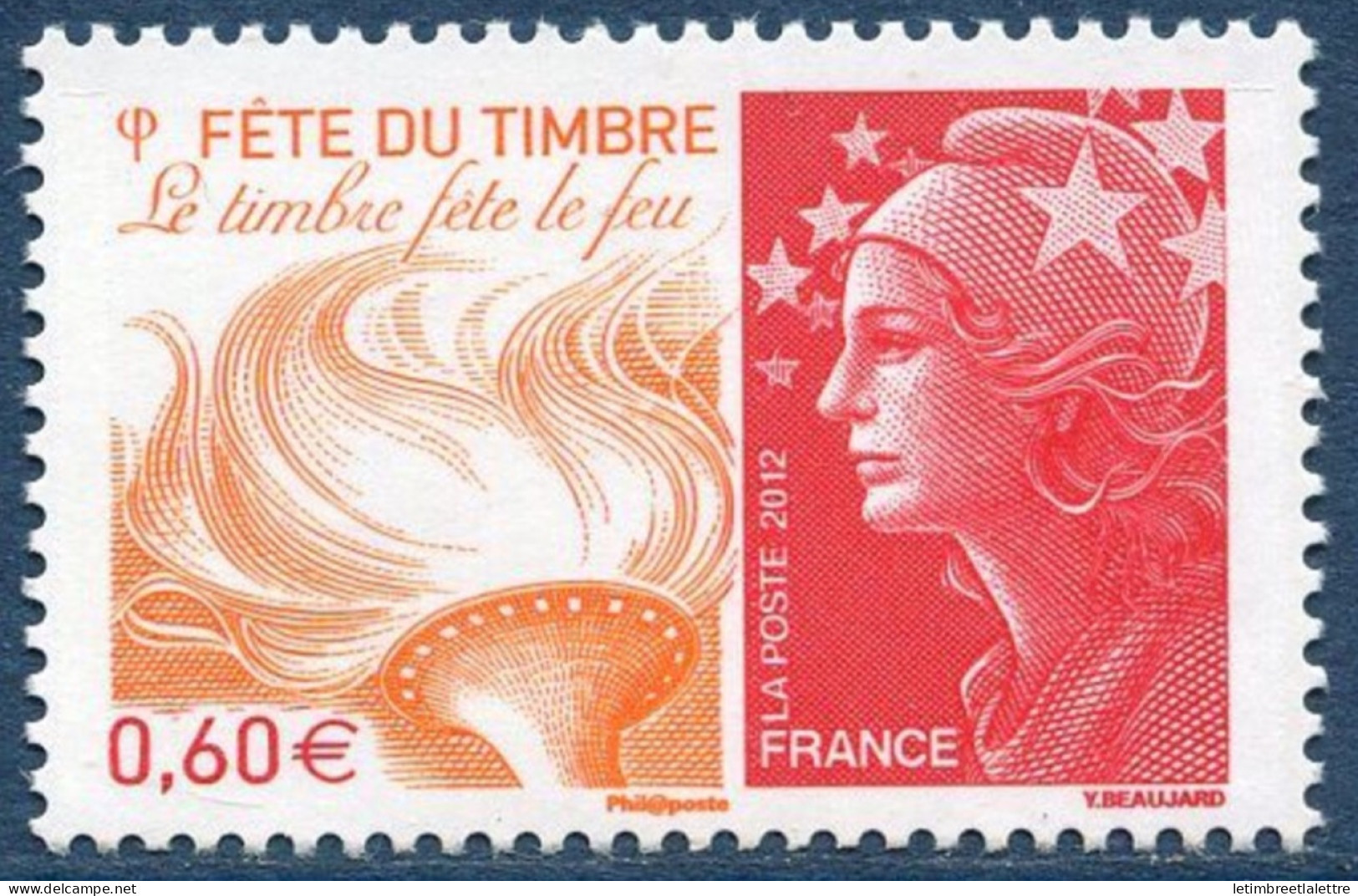 France - YT N° 4688 ** - Neuf Sans Charnière - 2012 - Nuevos