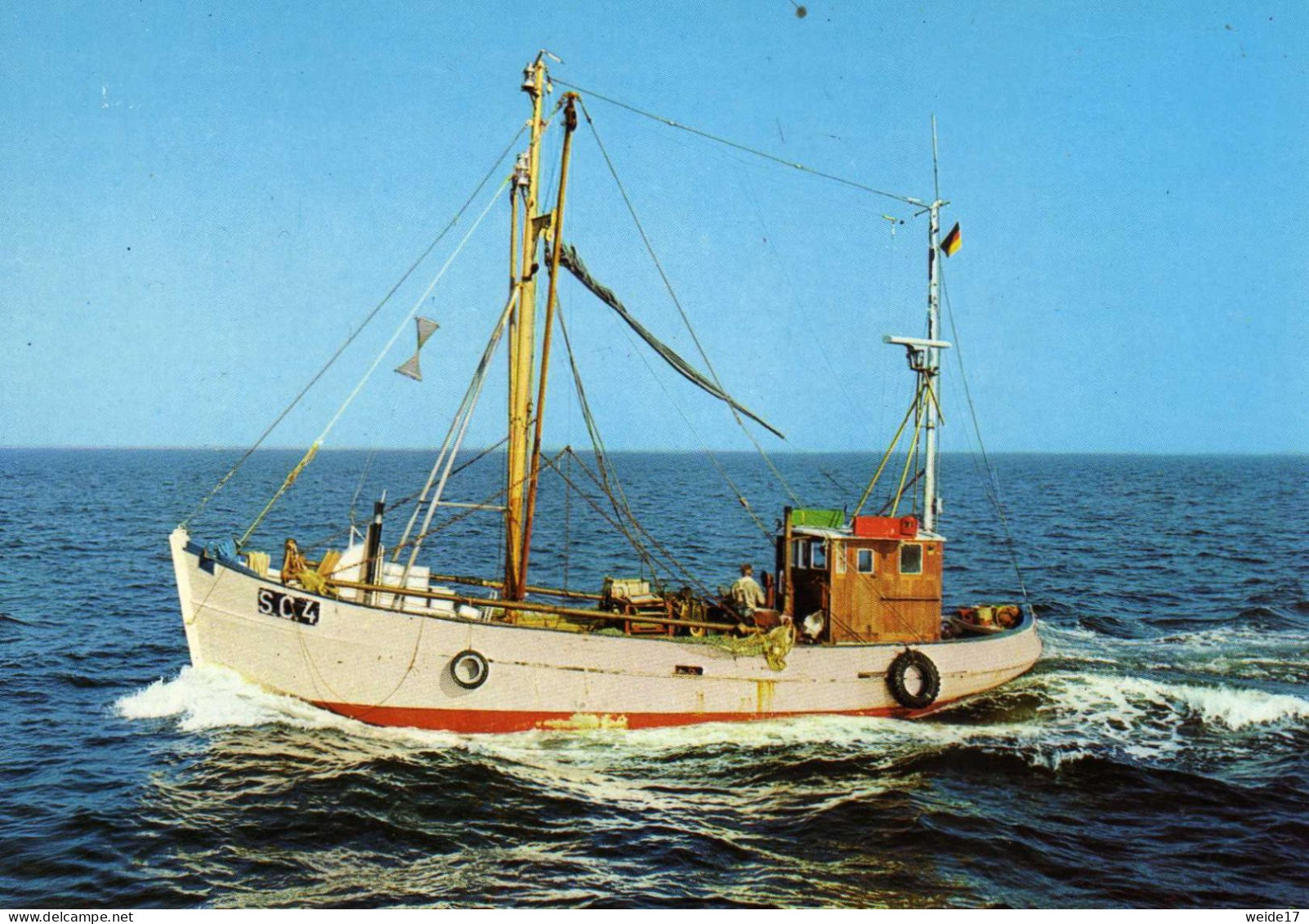 05698 - Fischkutter SC 4 Von Der Flotte Aus Büsum - Fishing Boats