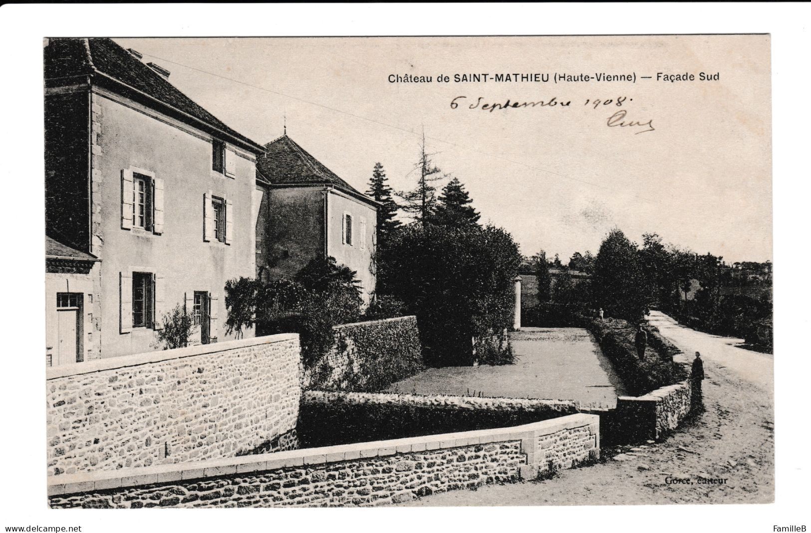 Saint Mathieu - Château- Façade Sud - Saint Mathieu