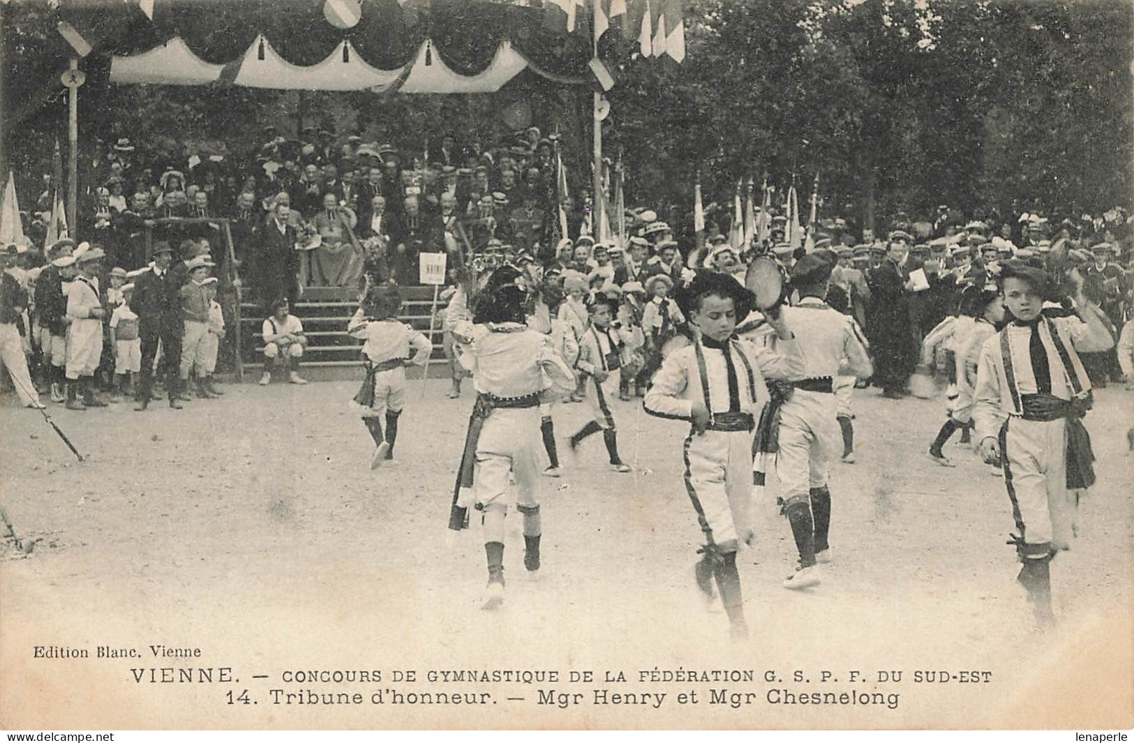 D4518 Vienne Concours De Gymnastique De La Fédération - Vienne