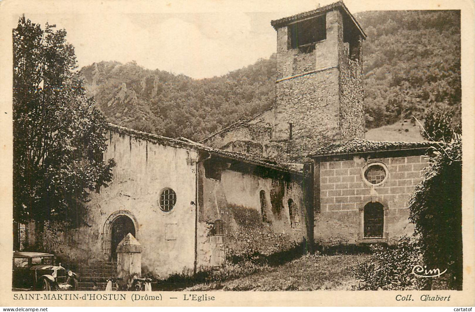 SAINT MARTIN D'HOSTUN . L'Eglise . - Autres & Non Classés