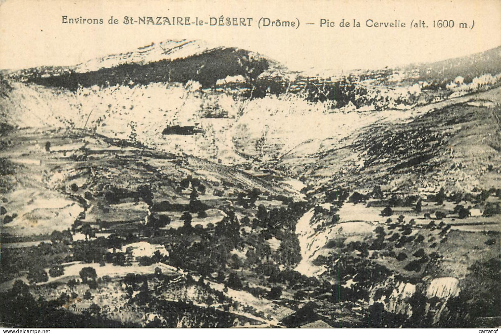 SAINT NAZAIRE Le DESERT . Pic De La Cervelle . - Autres & Non Classés