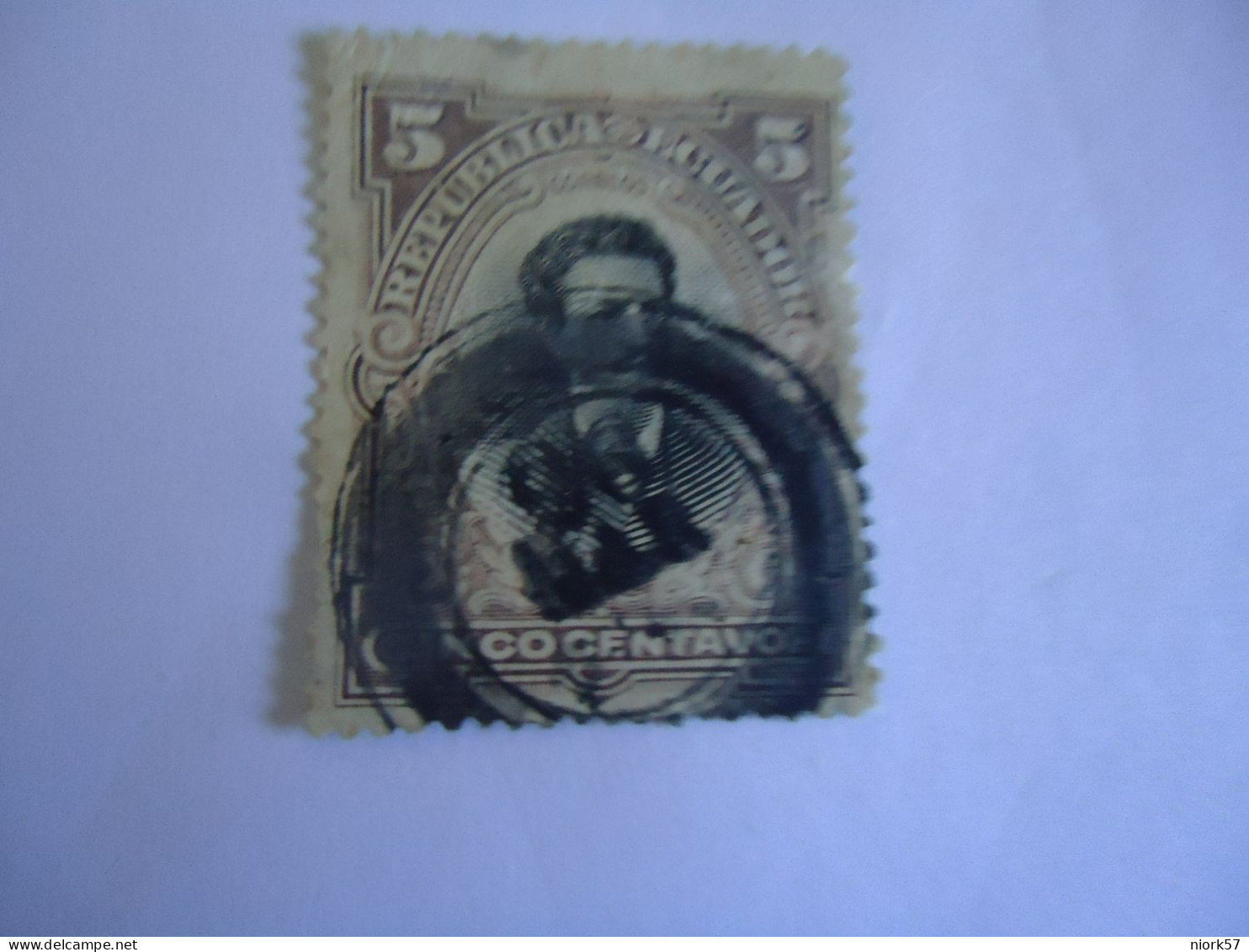 ECUADOR  USED    STAMPS PEOPLES  WITH POSTMARK 1996 - Equateur
