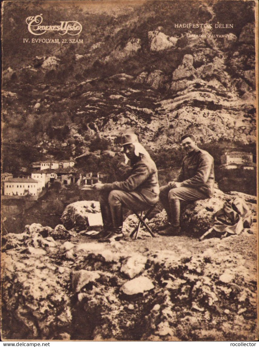 Az Érdekes Ujság 22/1916 Z465N - Geografía & Historia