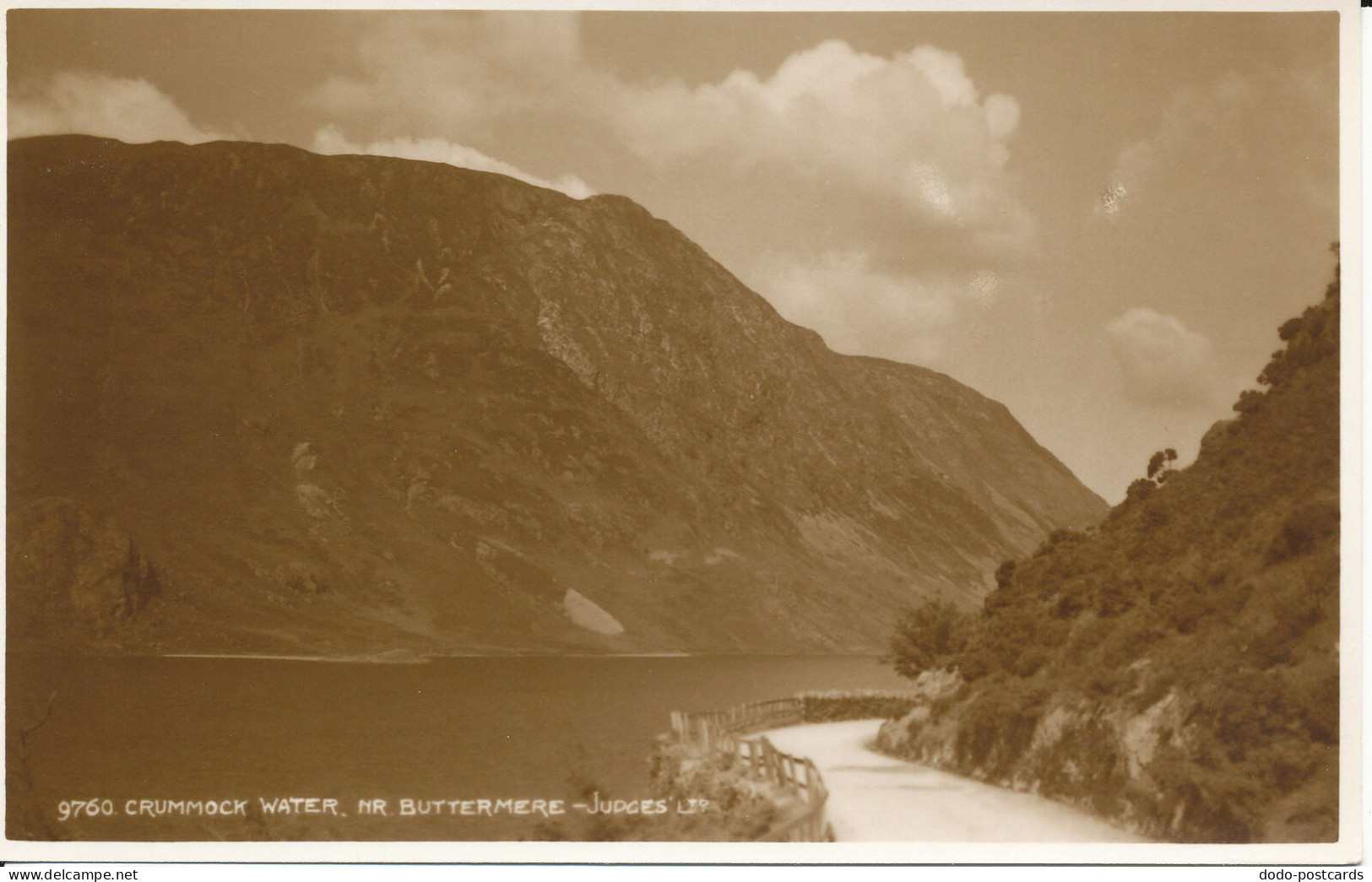 PC35744 Crummock Water. Nr. Buttermere. Judges Ltd. No 9760. RP - Monde