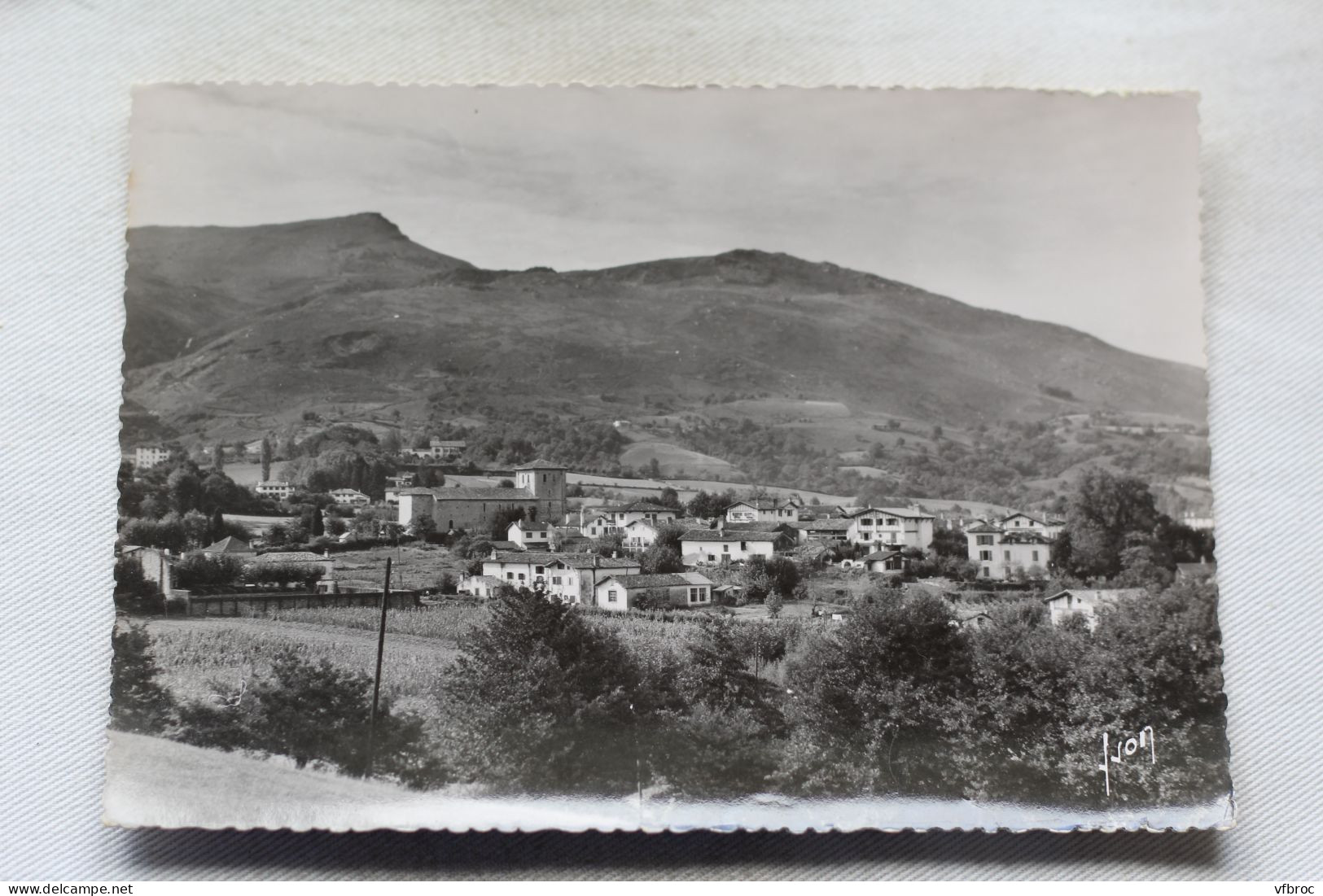 M952, Cpm, Ascain, Vue Générale Et La Rhune, Pyrénées Atlantiques 64 - Ascain